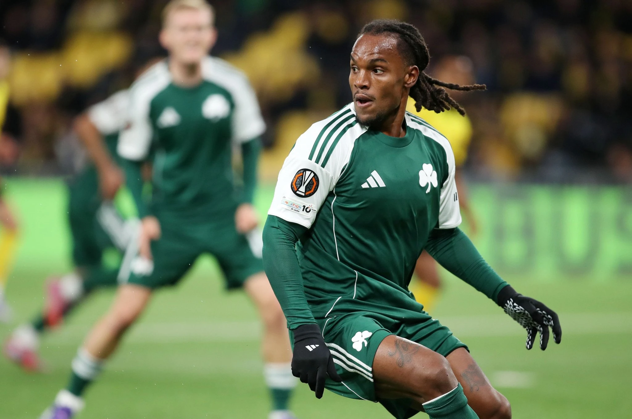 Ο Ρενάτο Σάντσες σε στιγμιότυπο από τον αγώνα του Παναθηναϊκού με τη Γιούνγκ Μπόις στη Βέρνη - ΠΗΓΗ: ΙΝΤΙΜΕ