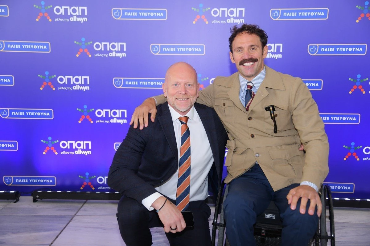 Ο Jan Karas με τον Αντώνη Τσαπατάκη