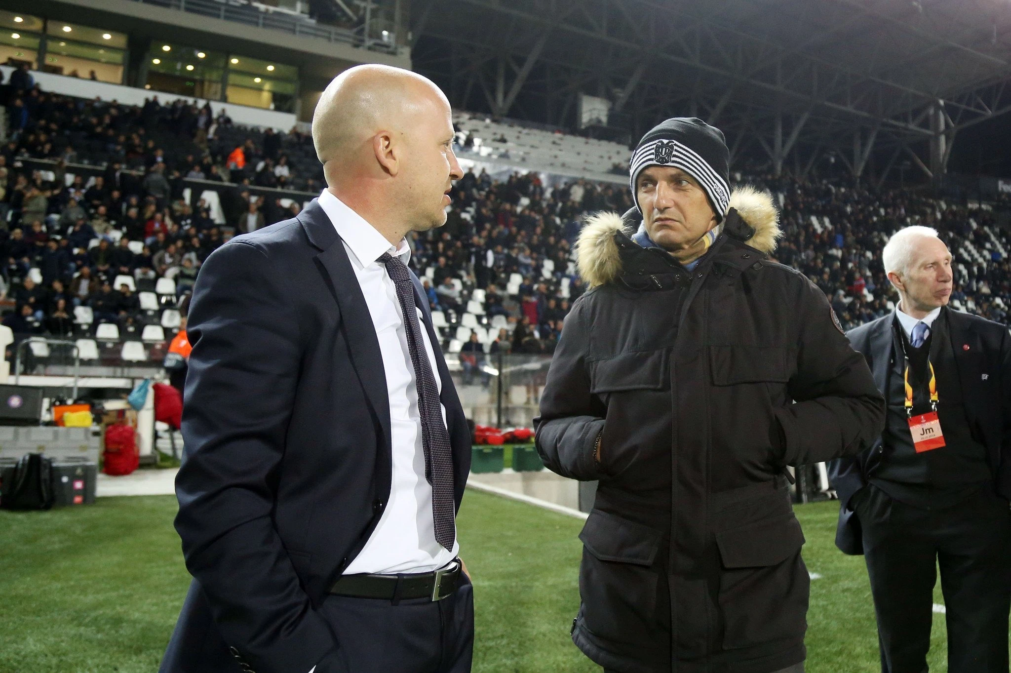 Ο Μάρκο Νίκολιτς με τον Ράζβαν Λουτσέσκου / Πηγή: Intime