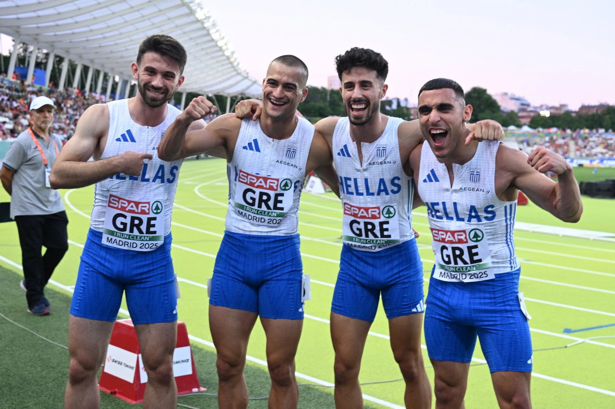 Εθνική ομάδα 4Χ100μ / Πηγή: Eurokinissi