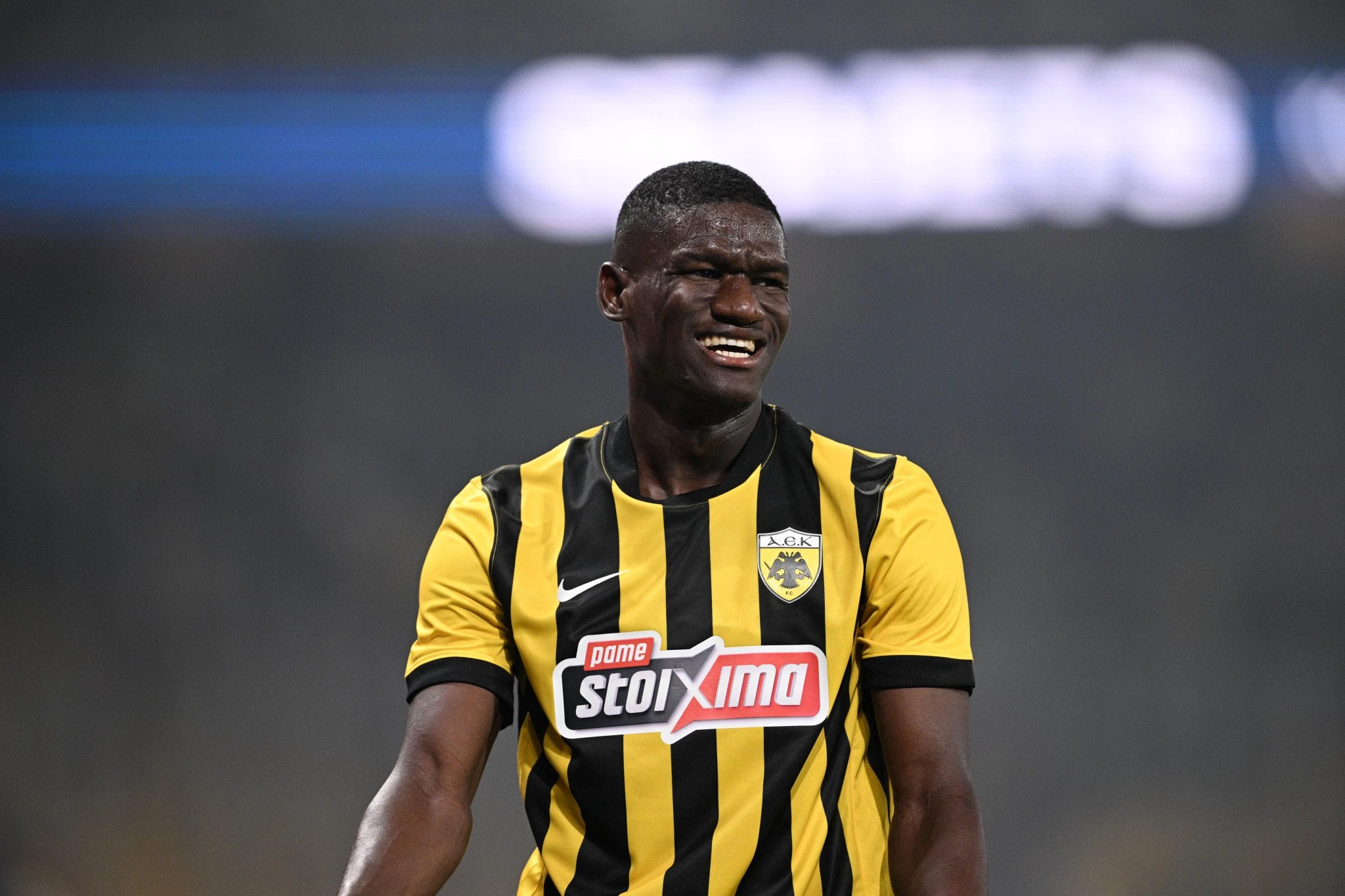 O Ζίνι σε αγώνα της ΑΕΚ / Πηγή: Eurokinissi