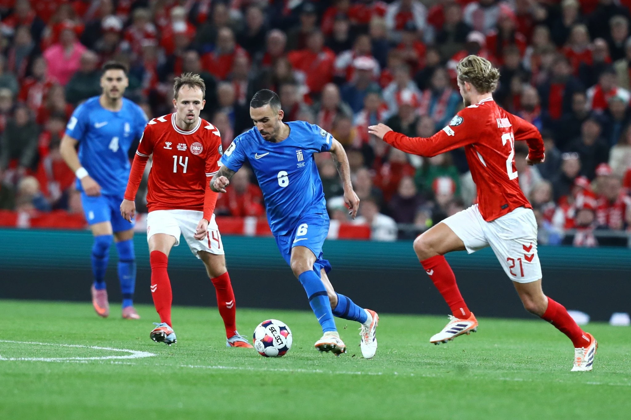 Φάση από το Δανία-Ελλάδα / Πηγή: Eurokinissi