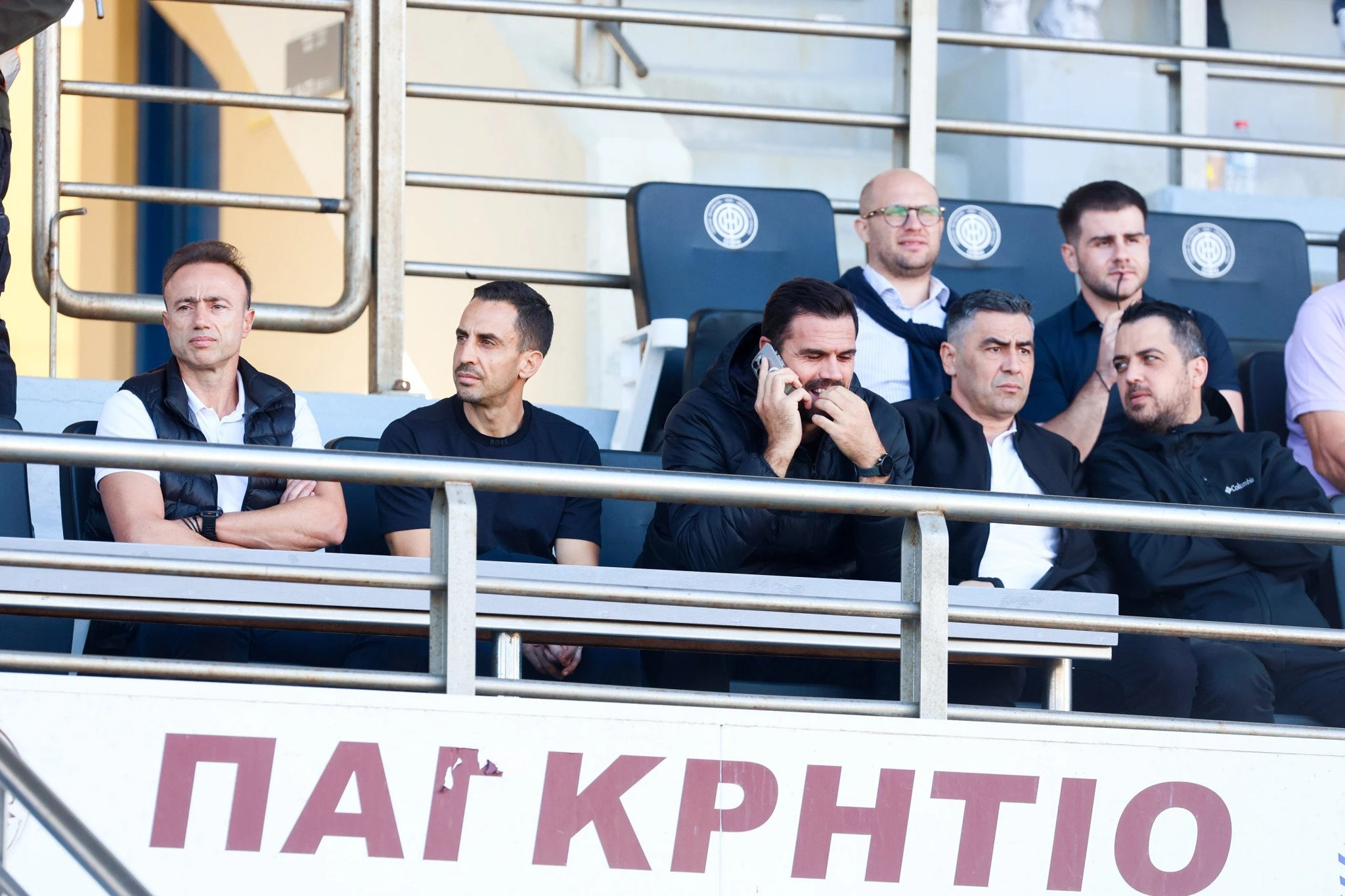 O Χρήστος Κόντης στο Παγκρήτιο / Πηγή: Eurokinissi