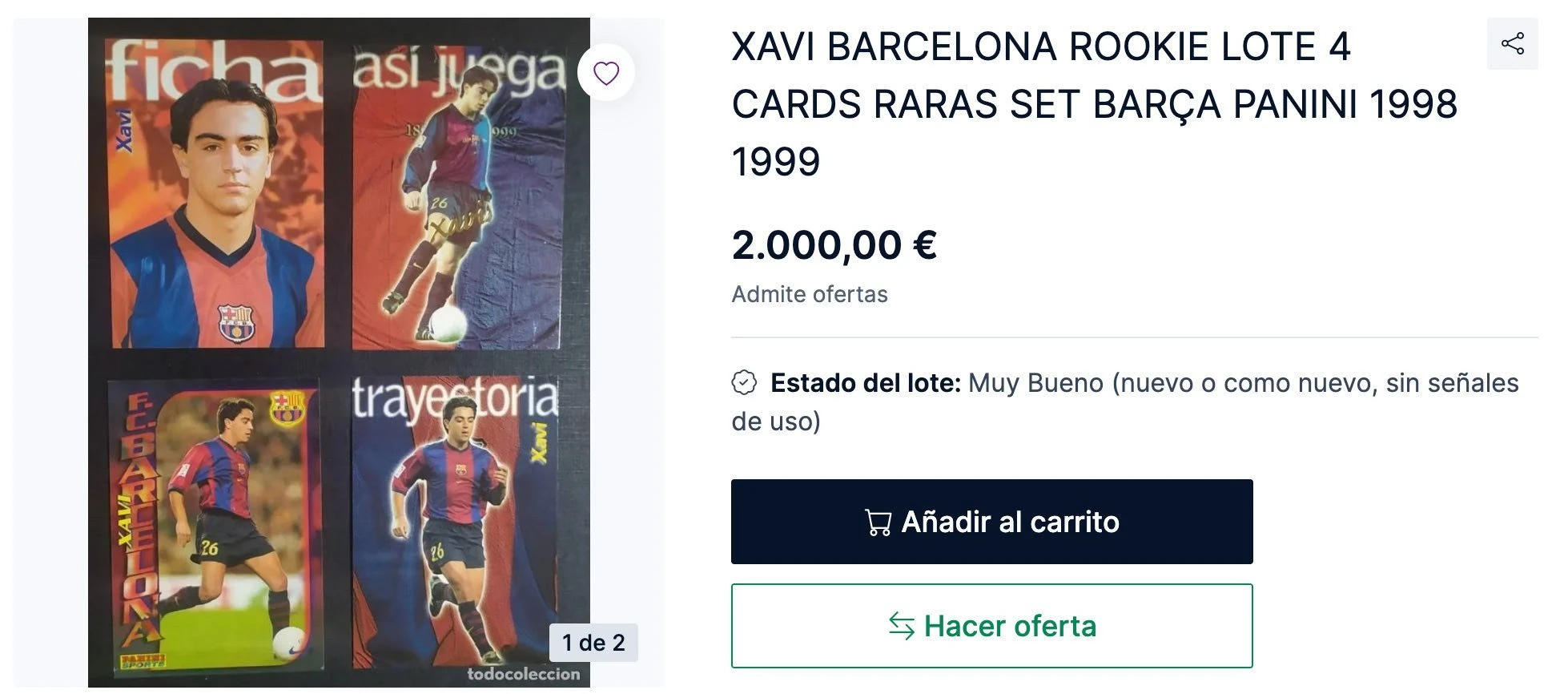 Οι κάρτες του Τσάβι / Πηγή: Printscreen