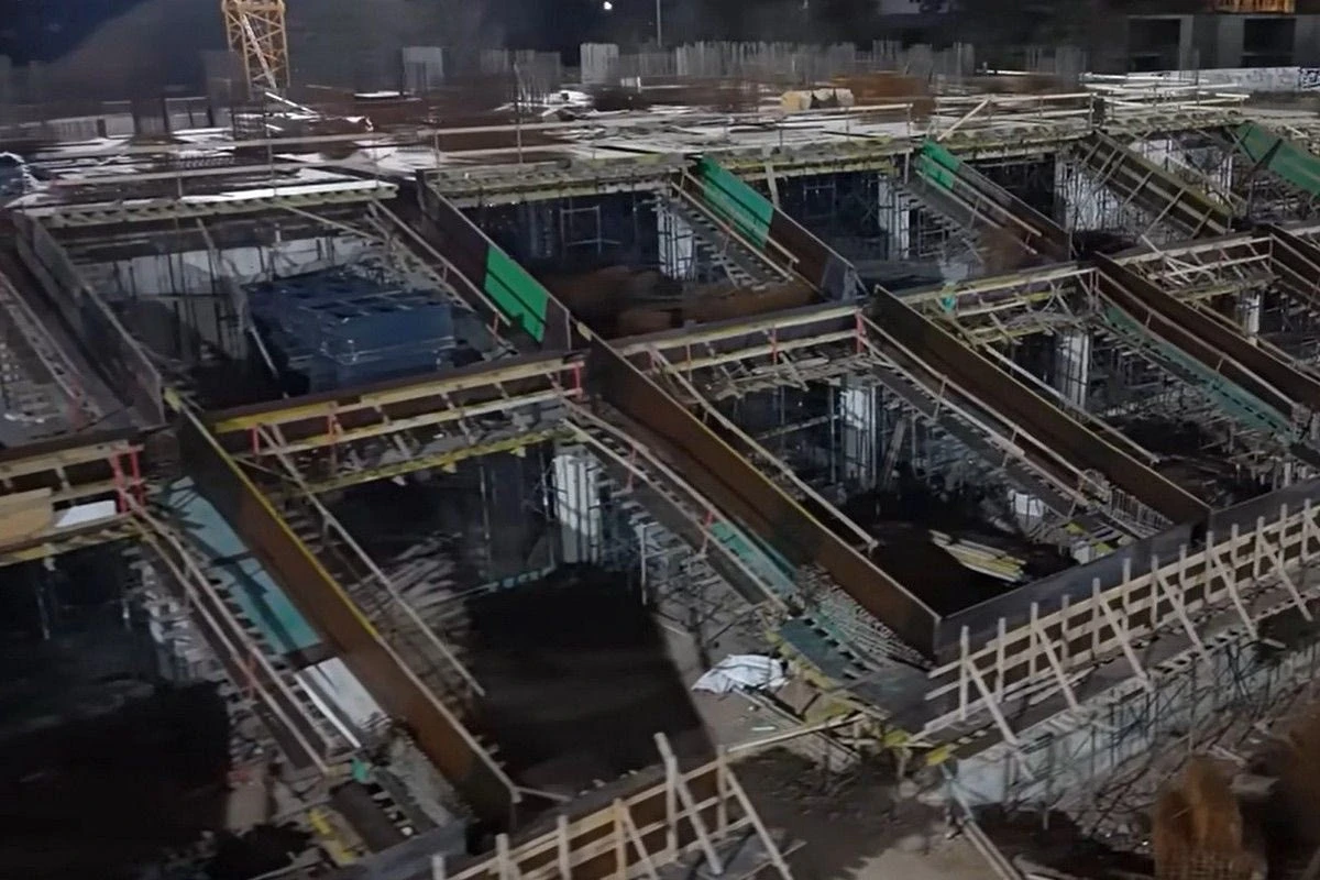 Στιγμιότυπο από το βίντεο με τις εργασίες στον Βοτανικό / Πηγή: Printscreen