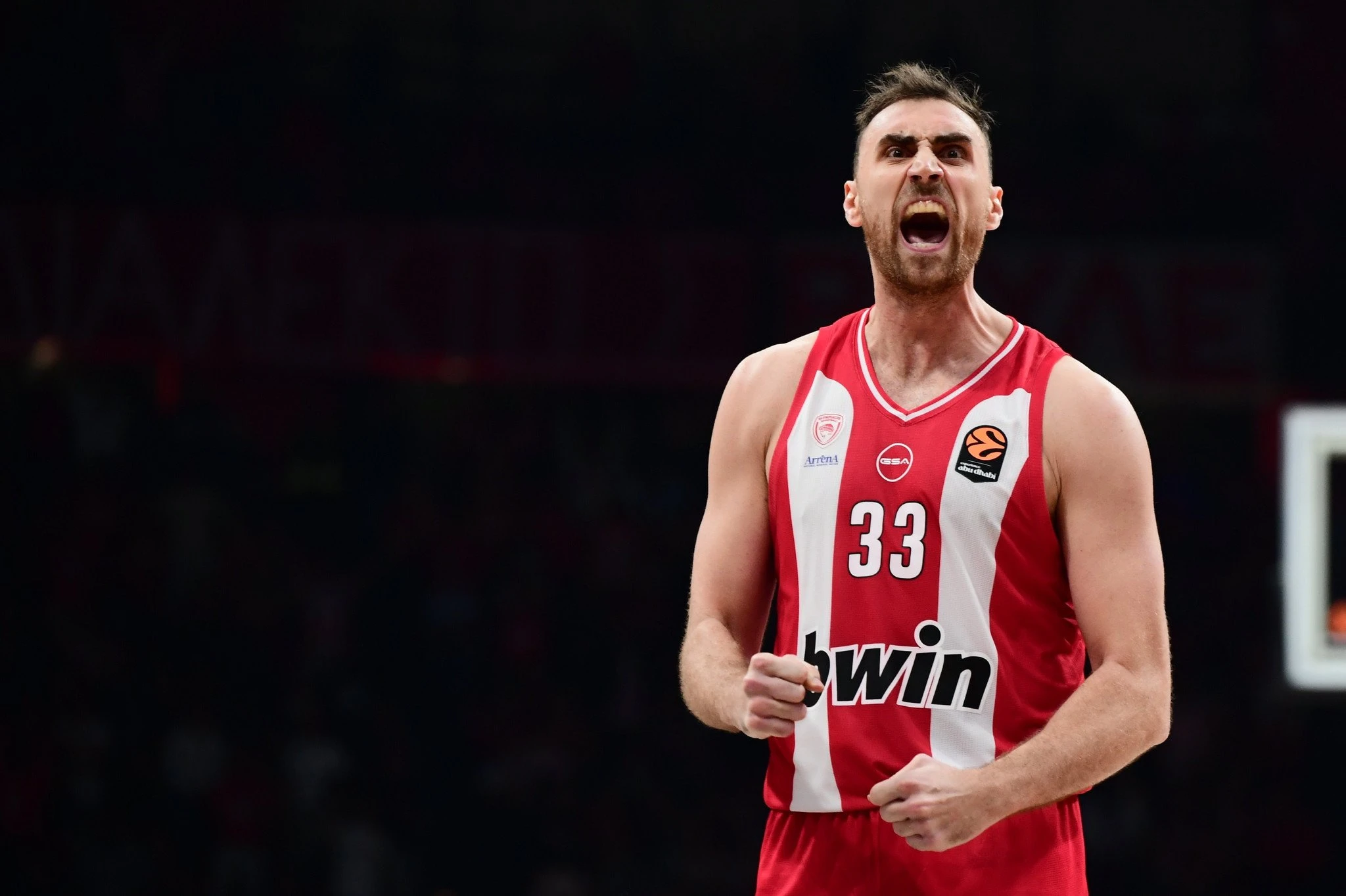 Ο Νίκολα Μιλουτίνοβ πανηγυρίζει - Πηγή: Eurokinissi