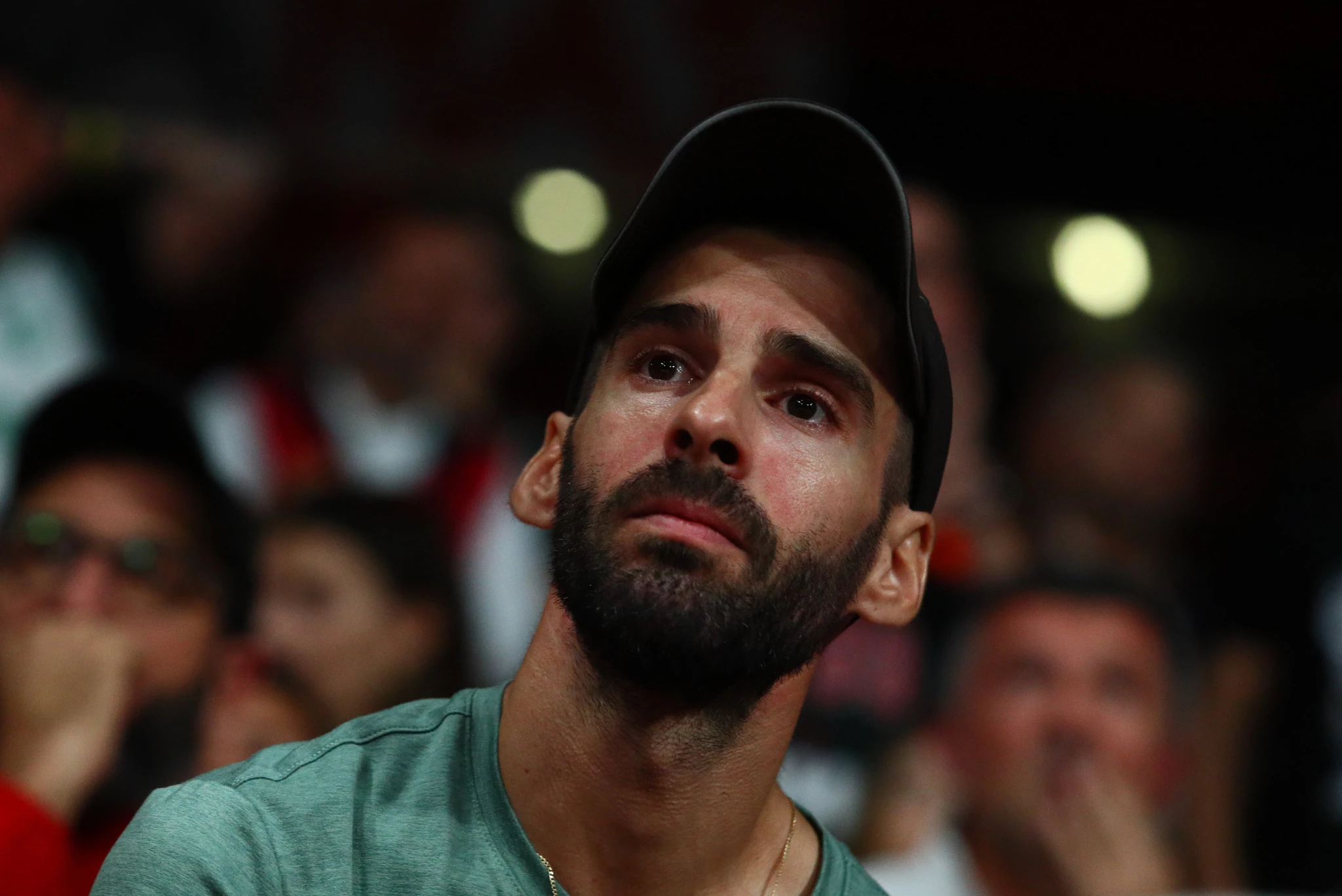 Ο νικητής του Μαραθωνίου, Παναγιώτης Καραϊσκος στο ΣΕΦ / Πηγή: Eurokinissi