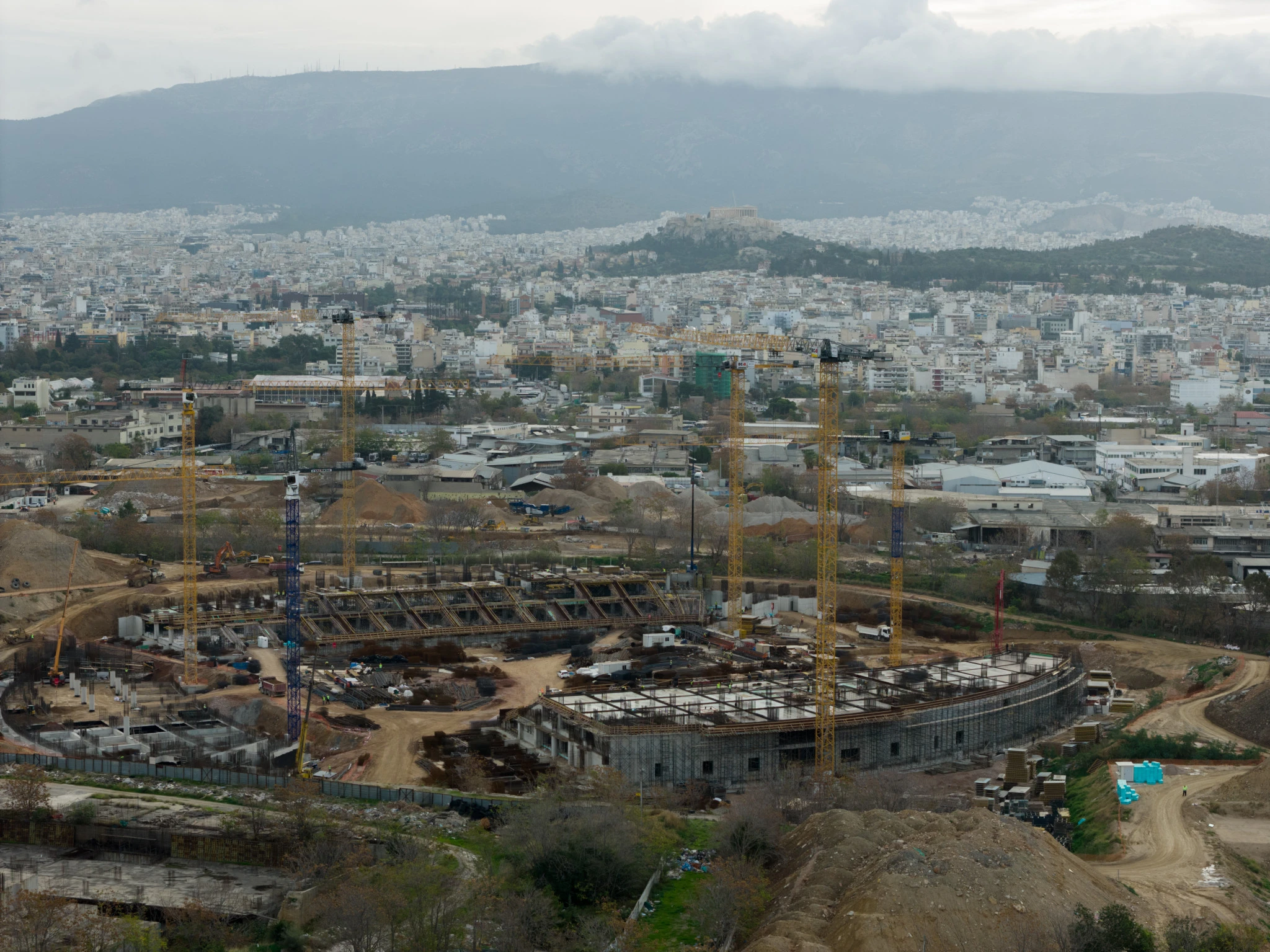 ΣΥΝΕΧΙΖΟΝΤΑΙ ΤΑ ΕΡΓΑ ΓΙΑ ΤΗΝ ΑΝΕΓΕΡΣΗ ΤΟΥ ΓΗΠΕΔΟΥ ΤΟΥ ΠΑΝΑΘΗΝΑΙΚΟΥ ΣΤΟ ΒΟΤΑΝΙΚΟ / Πηγή: Eurokinissi