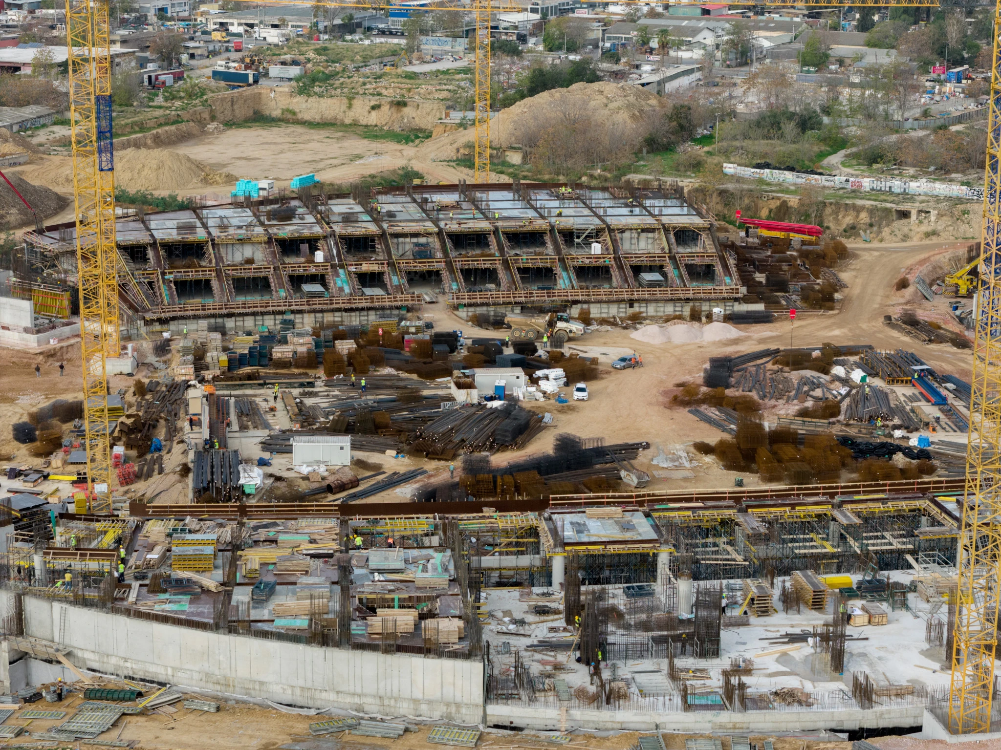 ΣΥΝΕΧΙΖΟΝΤΑΙ ΤΑ ΕΡΓΑ ΓΙΑ ΤΗΝ ΑΝΕΓΕΡΣΗ ΤΟΥ ΓΗΠΕΔΟΥ ΤΟΥ ΠΑΝΑΘΗΝΑΙΚΟΥ ΣΤΟ ΒΟΤΑΝΙΚΟ / Πηγή: Eurokinissi