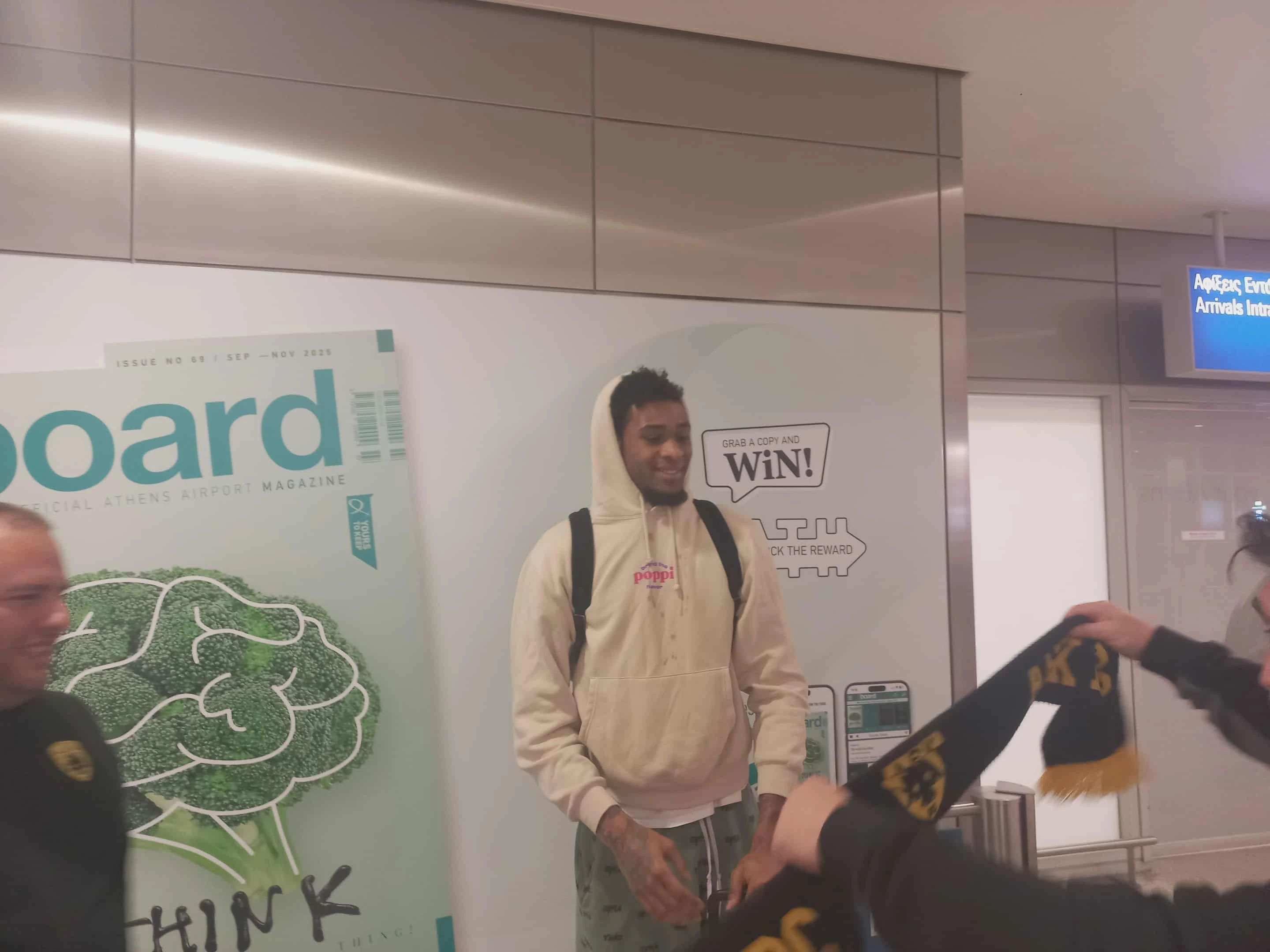 O Μπράουν στην Αθήνα για λογαριασμό της ΑΕΚ&nbsp;