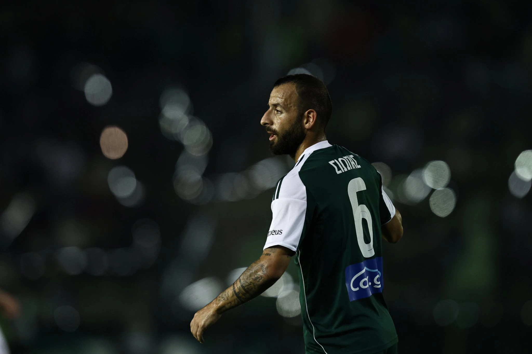 Ο Μανώλης Σιώπης στο μεγάλο ματς του Παναθηναϊκού με τον ΠΑΟΚ - ΠΗΓΗ: ΙΝΤΙΜΕ