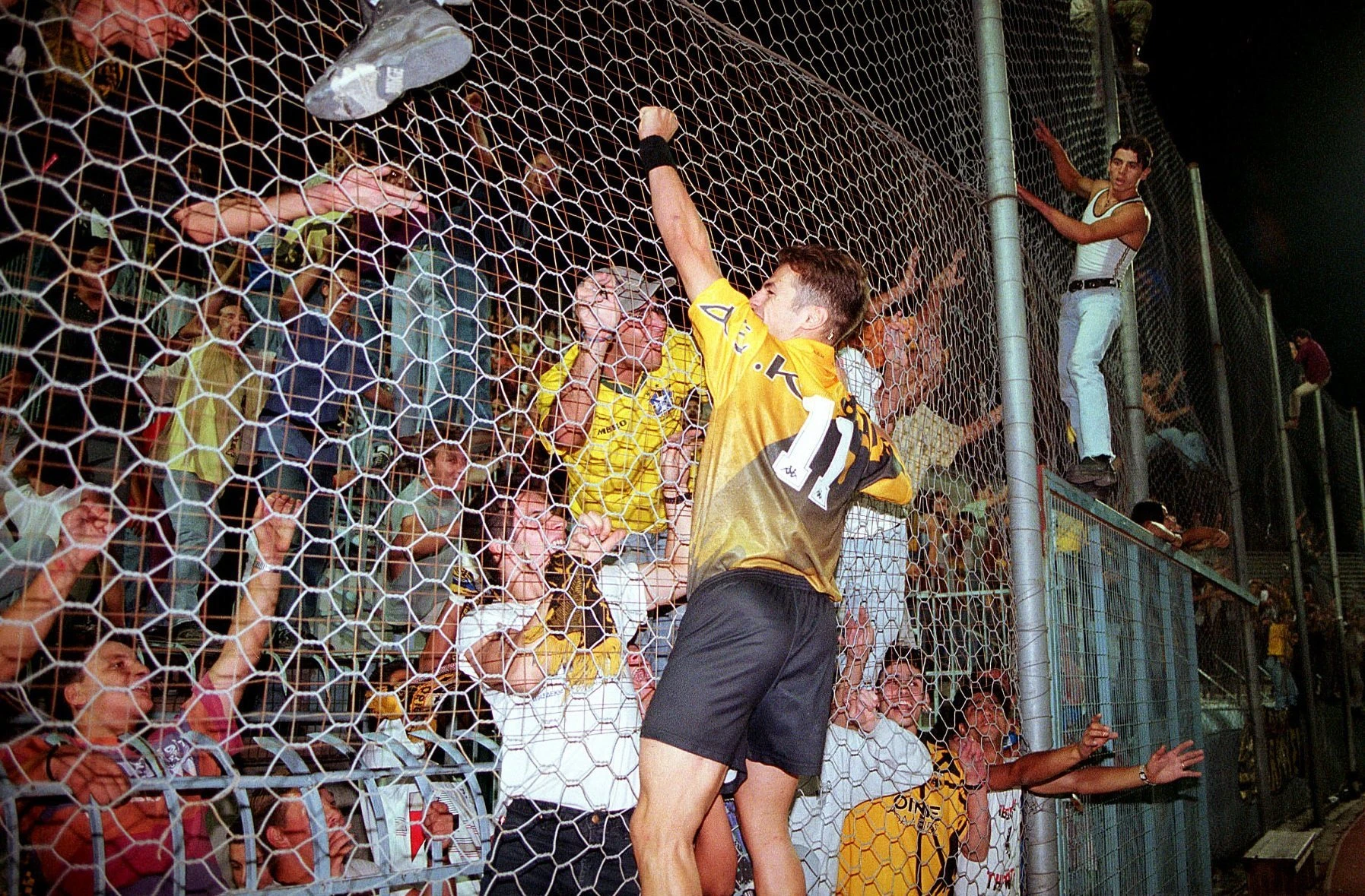 ΑΕΚ Παναθηναϊκός Ντέμης Νικολαΐδης Super Cup 1996/ Πηγή: Eurokinissi