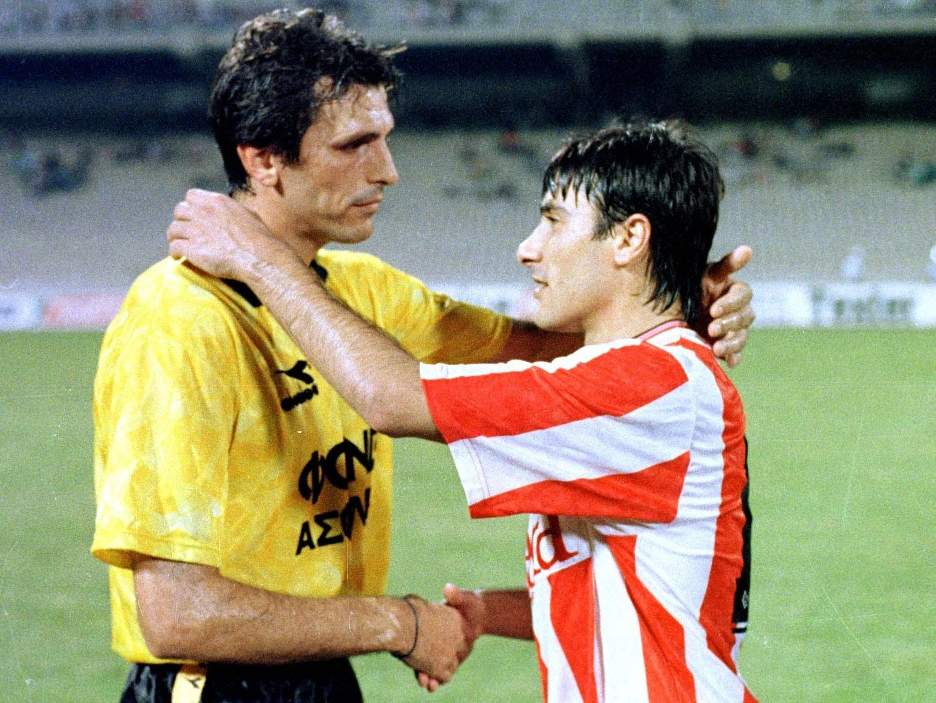 Ολυμπιακός - ΑΕΚ Super Cup 1992 / Πηγή: Eurokinissi