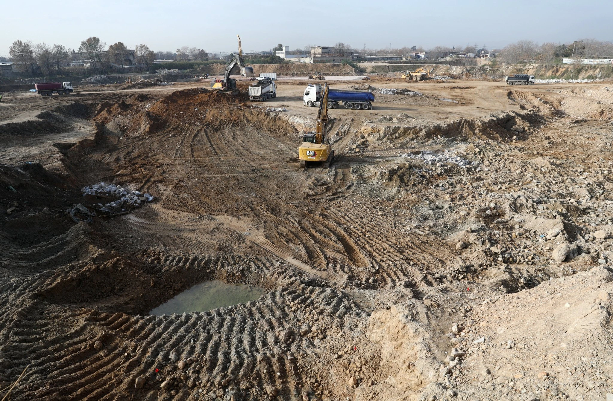 Τα εν εξελίξει έργα στο νέο γήπεδο του Παναθηναϊκού στον Βοτανικό - ΠΗΓΗ: ΙΝΤΙΜΕ