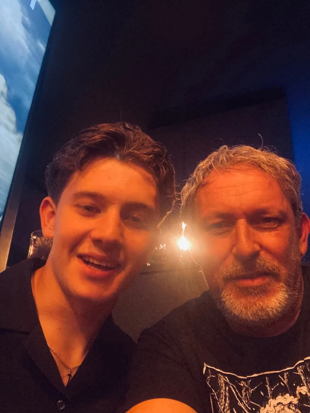 Ο&nbsp;Κωνσταντίνος Καρέτσας με τον σεφ στο «The Greek»/ Athletiko