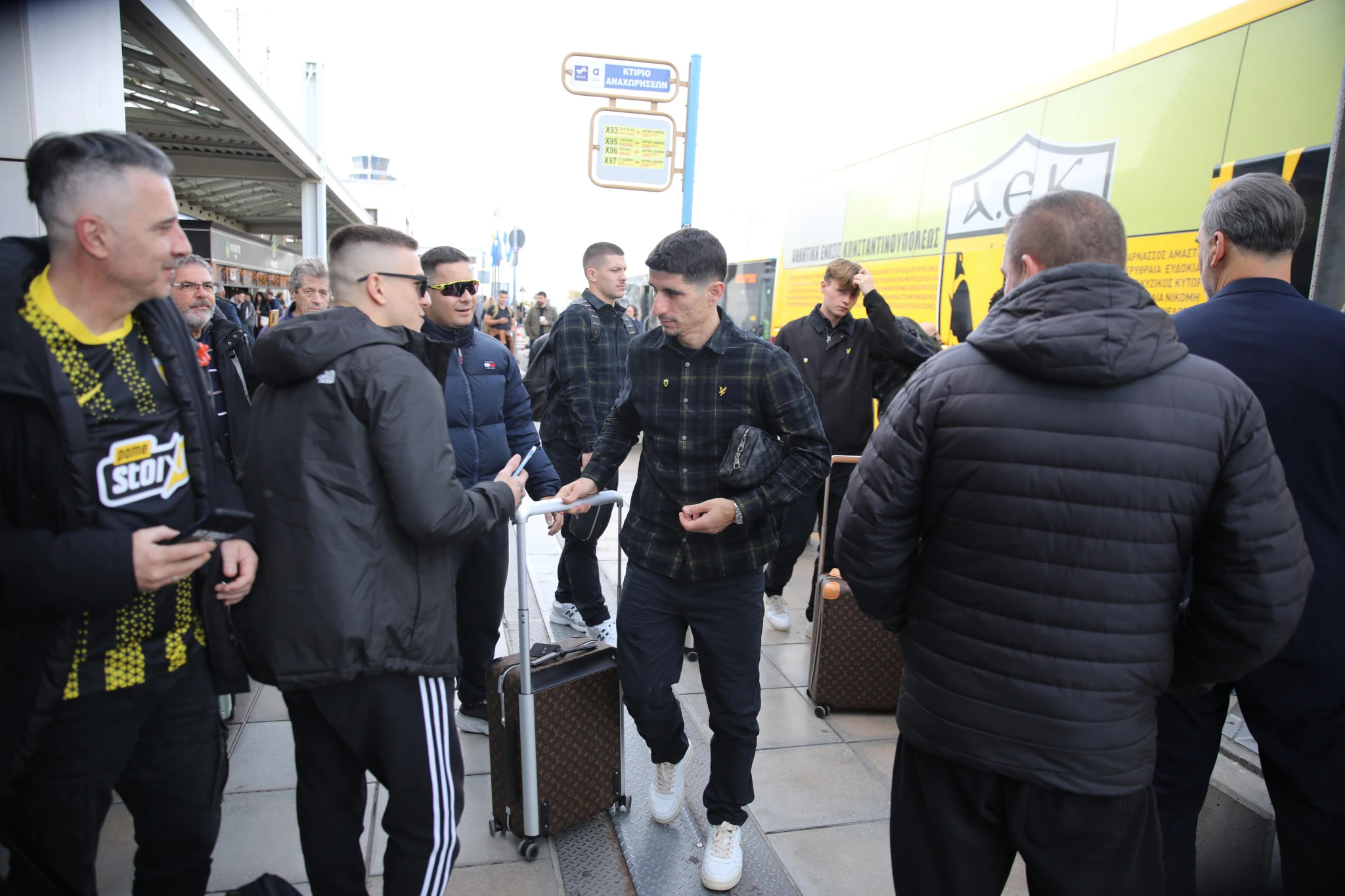 Αναχώρησε για Φλωρεντία η ΑΕΚ /&nbsp;Πηγή: Intime