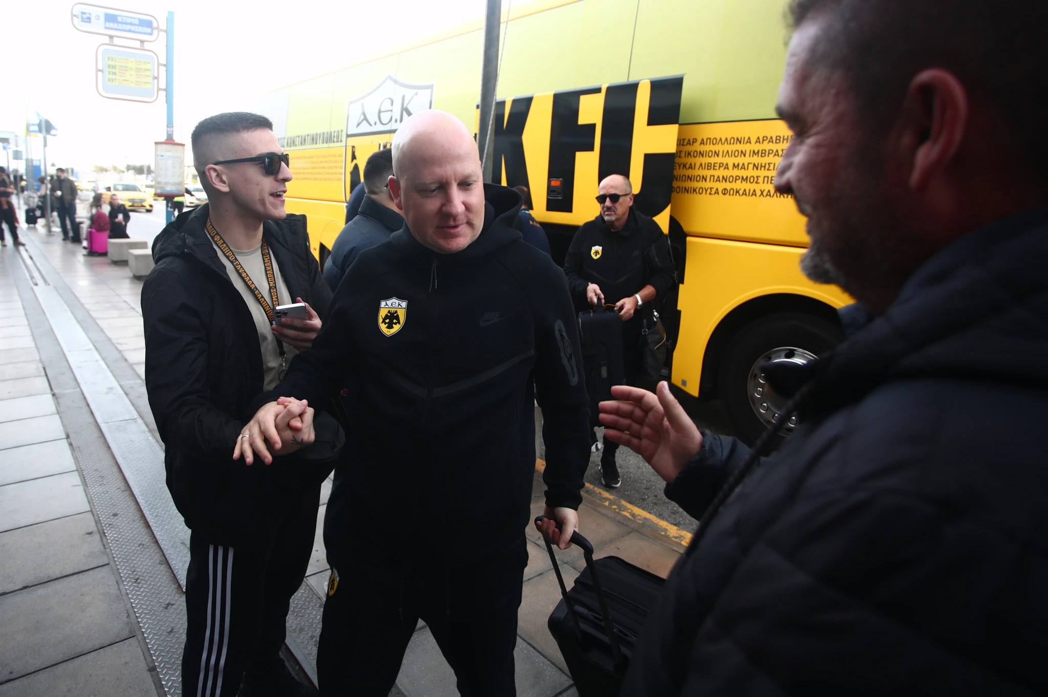 Αναχώρησε για Φλωρεντία η ΑΕΚ /&nbsp;Πηγή: Intime