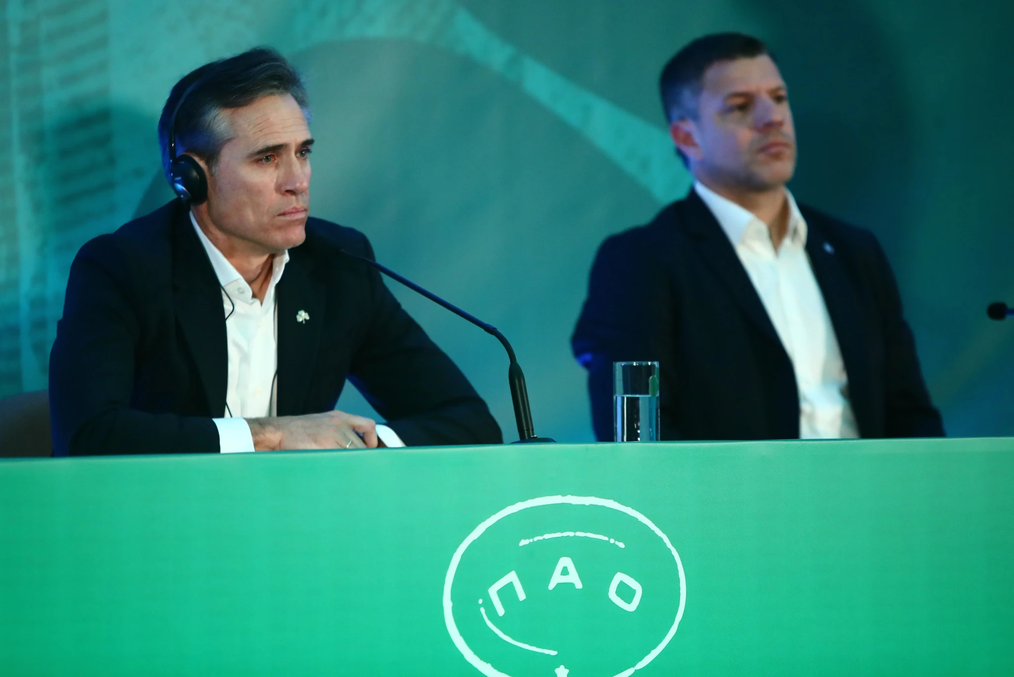 Ο Μιγκέλ Άνχελ Κορόνα με τον Τάκη Φύσσα / Πηγή: Eurokinissi