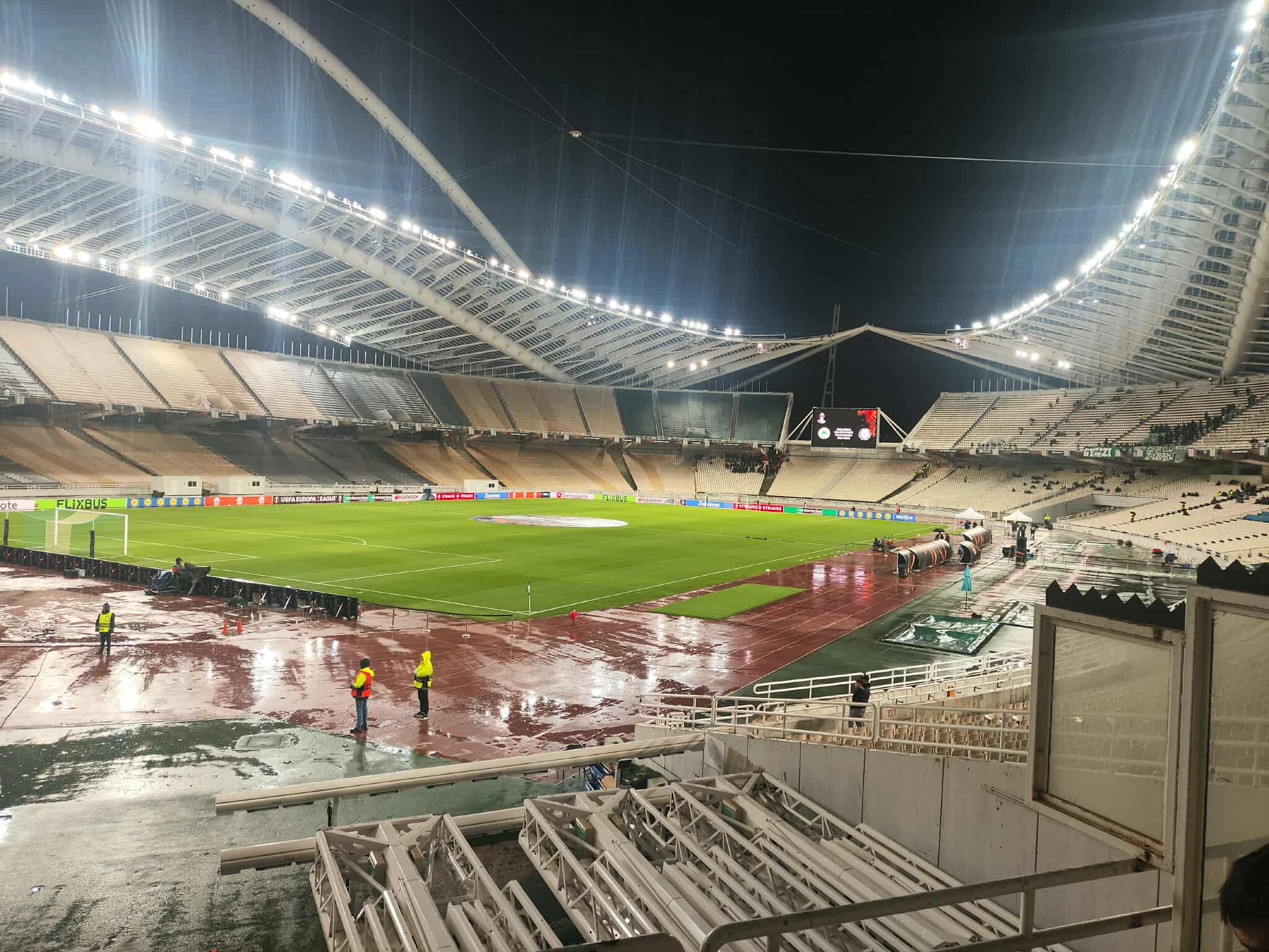 Εικόνες από το εσωτερικό του ΟΑΚΑ