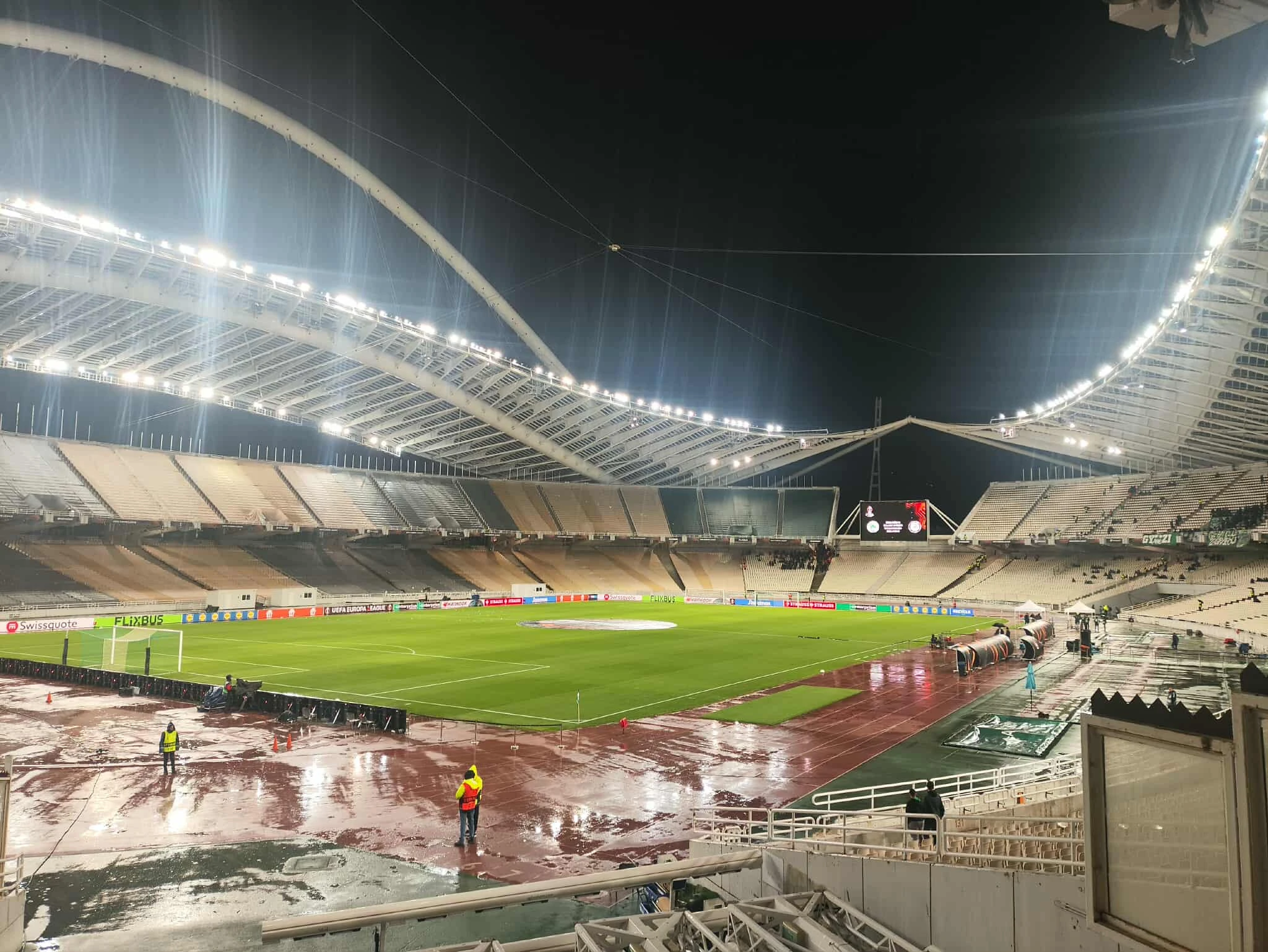 Εικόνες από το εσωτερικό του ΟΑΚΑ