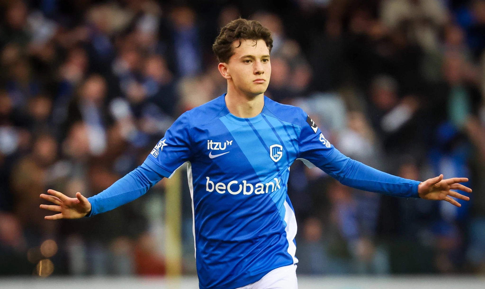 Ο Κωνσταντίνος Καρέτσας με τη Γκενκ / Πηγή: Imago