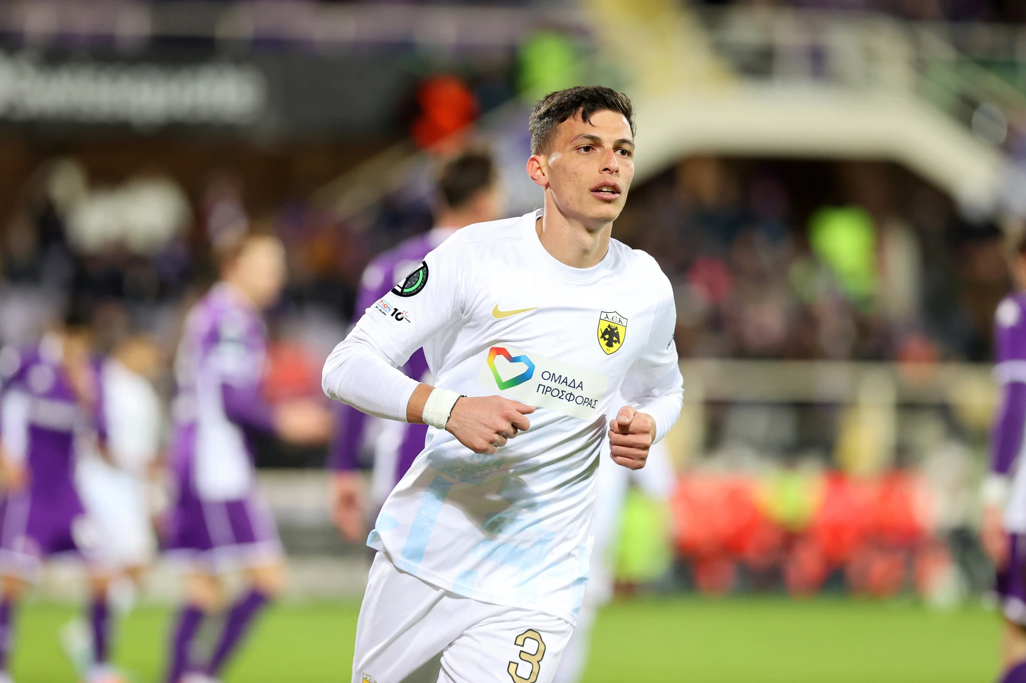 Ο Σταύρος Πήλιος κόντρα στη&nbsp;Φιορεντίνα&nbsp;/ Πηγή: Eurokinissi