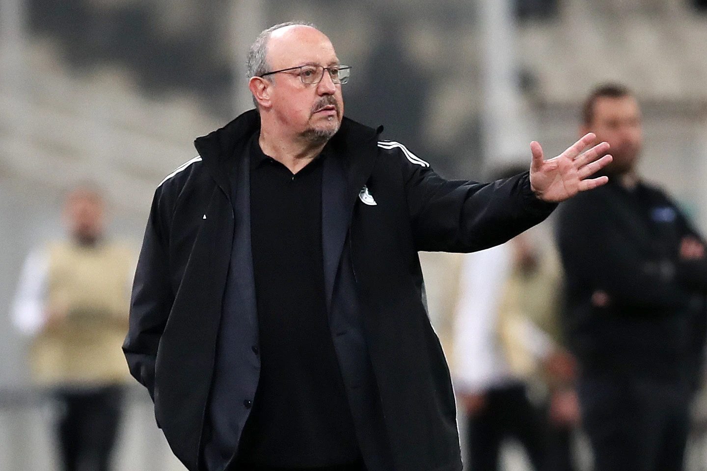 Ο Ράφα Μπενίτεθ σε στιγμιότυπο από τον αγώνα του Παναθηναϊκού με την Στουρμ Γκρατς - ΠΗΓΗ: ΙΝΤΙΜΕ