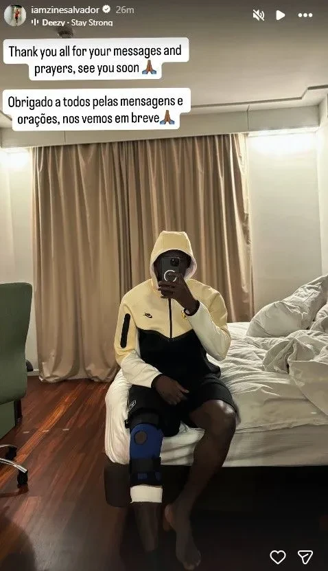 Το στόρι του Ζίνι / Screenshot (Instagram @iamzinesalvador)