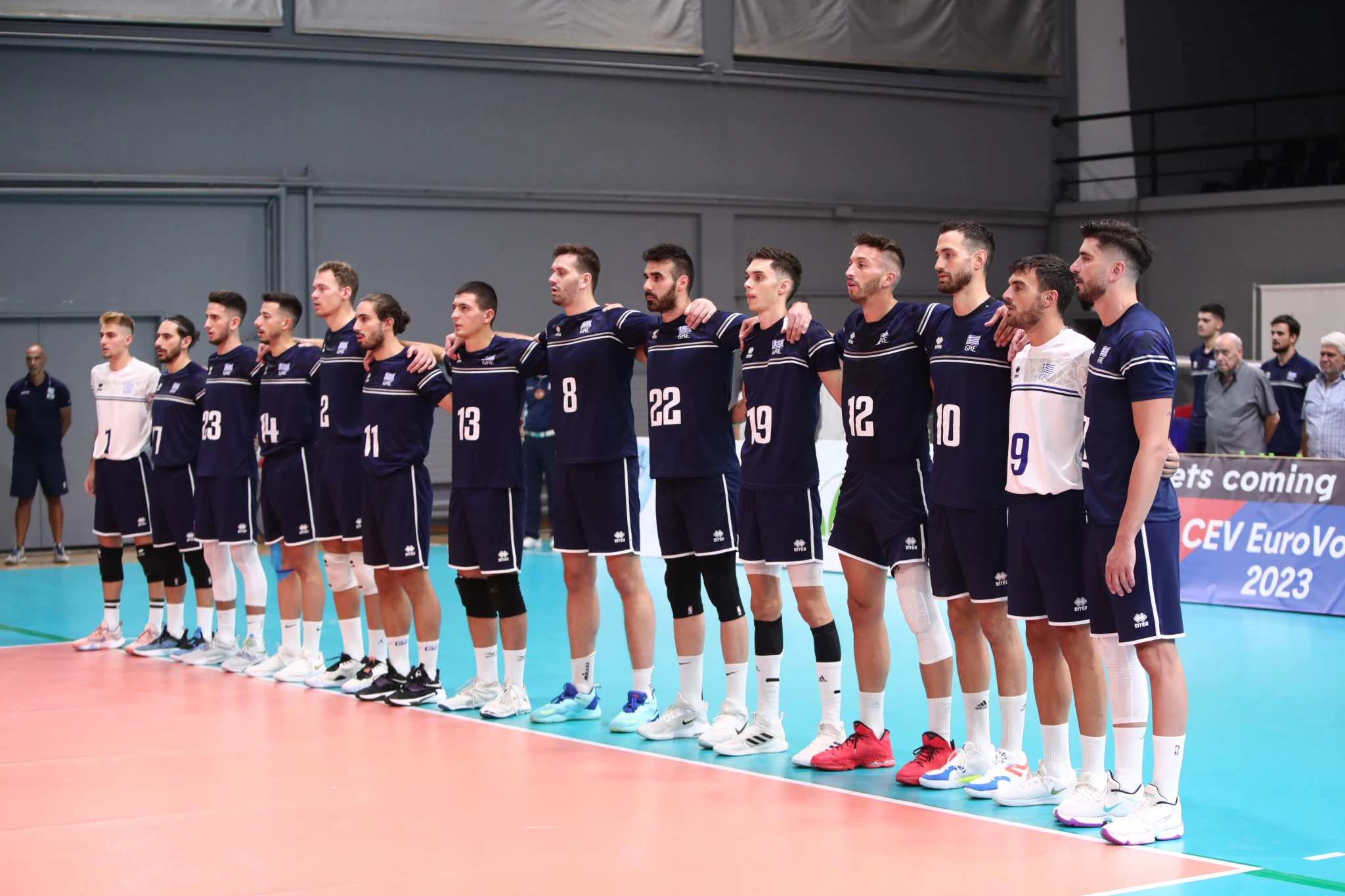 Εθνική βόλεϊ ανδρών / Πηγή: Eurokinissi