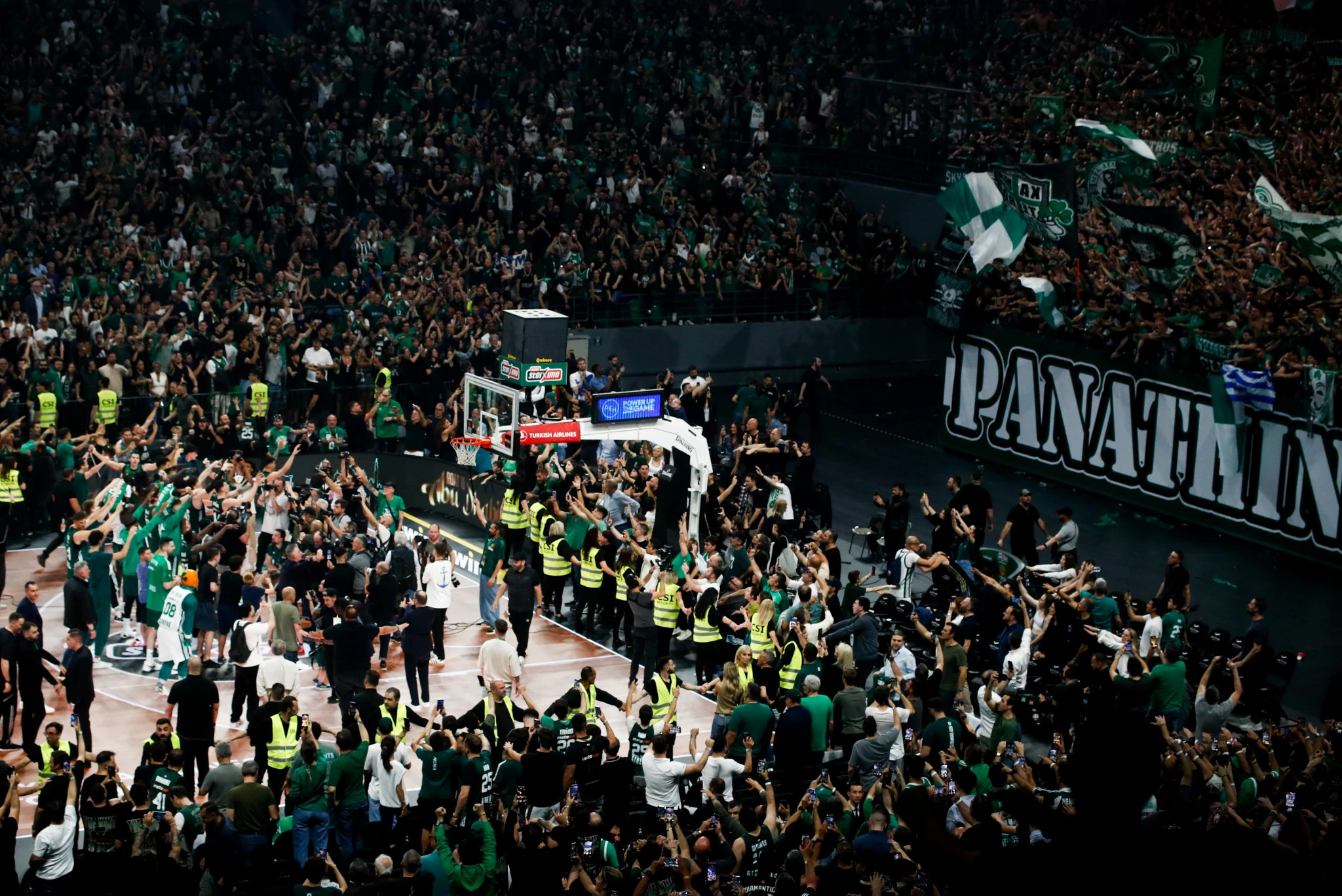 Το κατάμεστο T-Center του Παναθηναϊκού / Πηγή: Eurokinissi