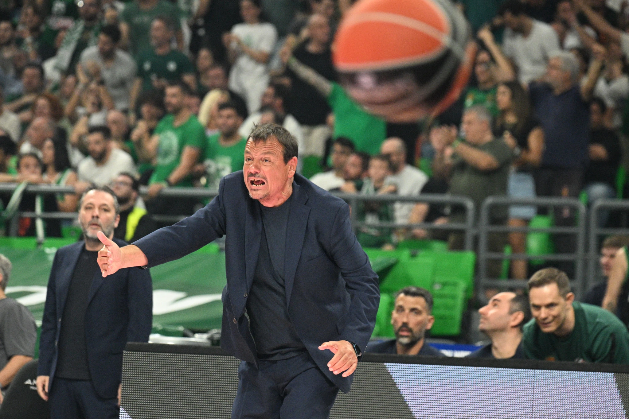 Η... έκρηξη συναισθημάτων του κόουτς Αταμάν / Πηγή: Eurokinissi