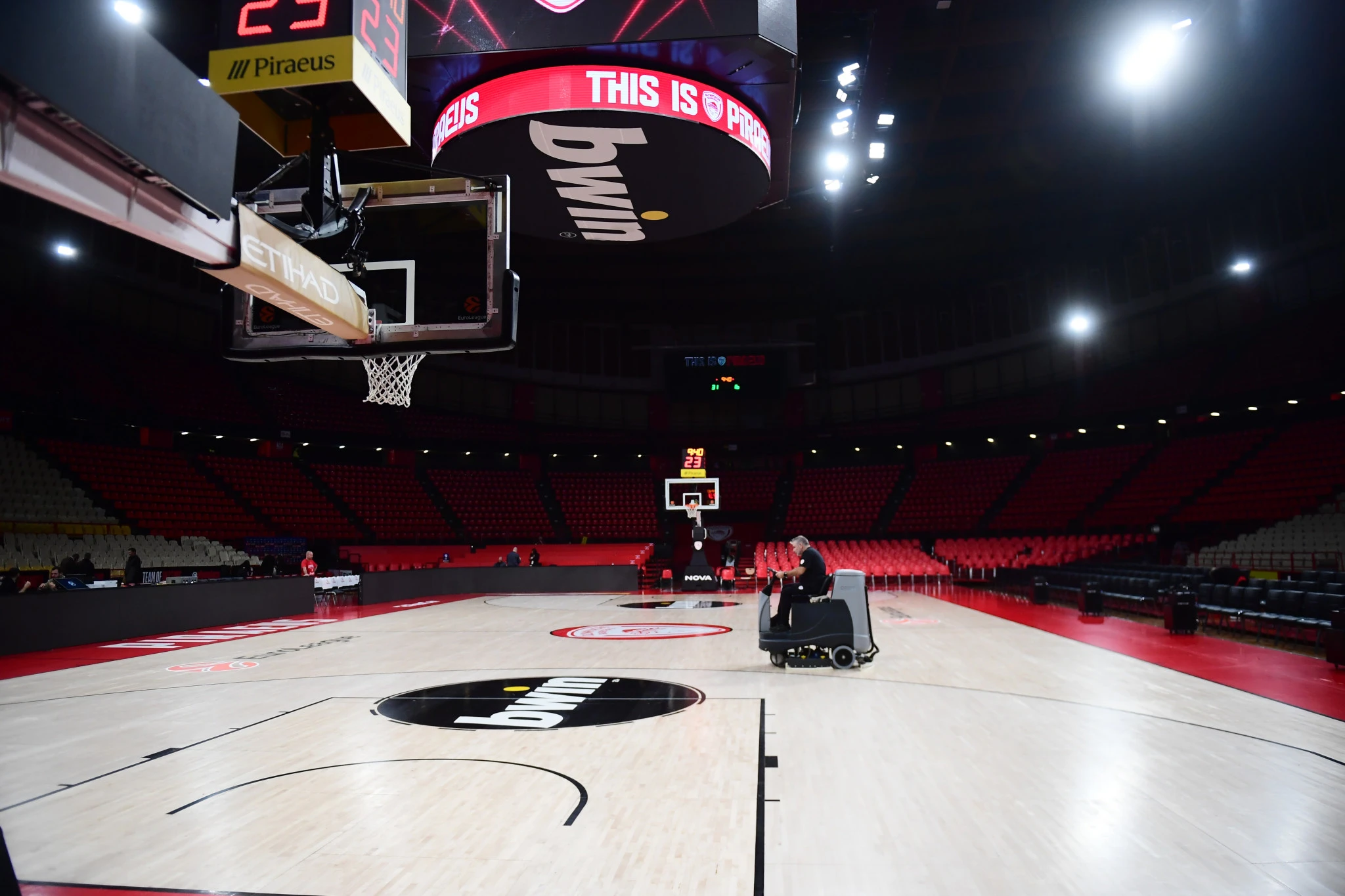 Χώρος του ΣΕΦ κατά τη διάρκεια της κακοκαιρίας, Πηγή: Eurokinissi