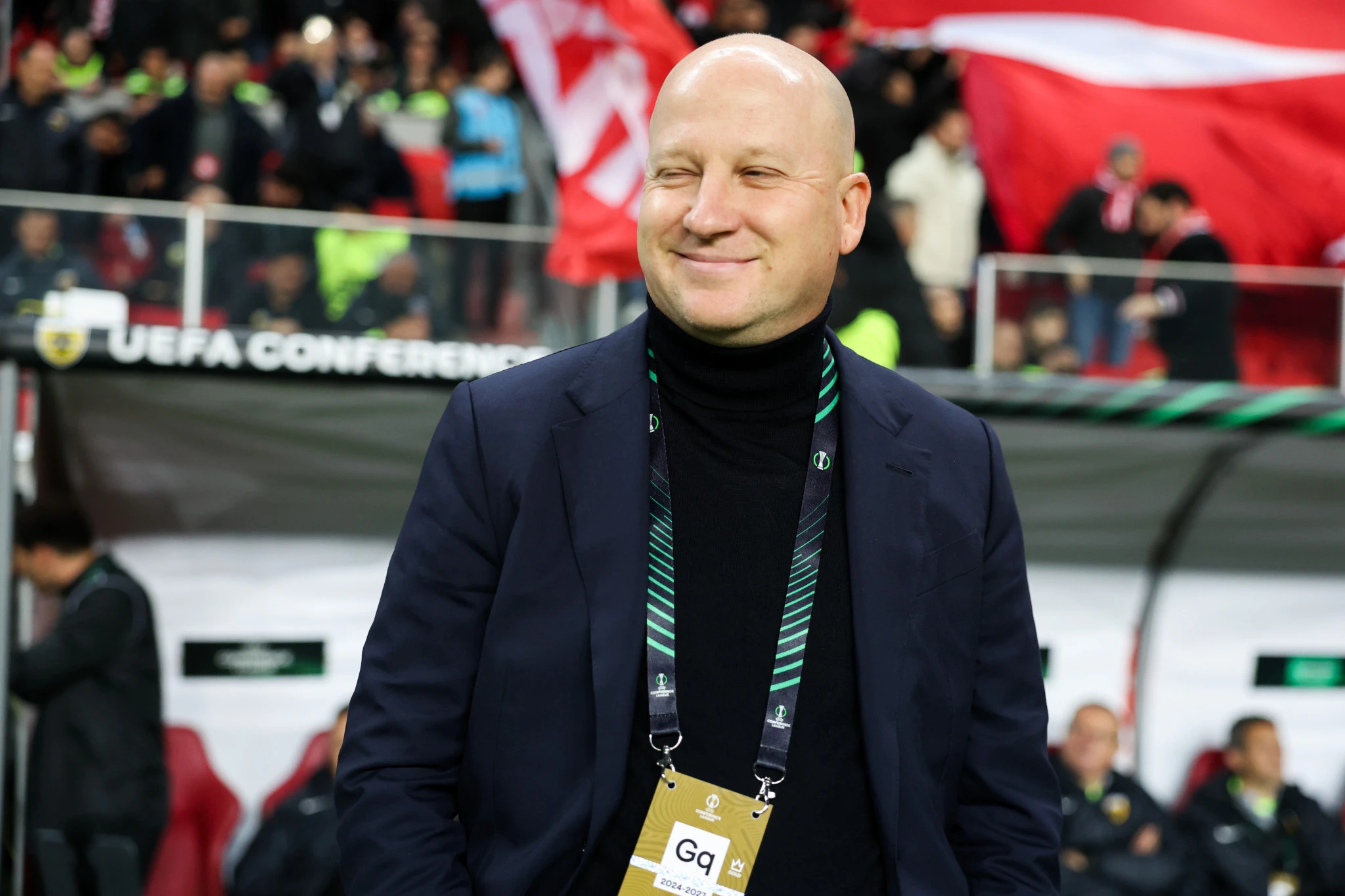 Ο Μάρκο Νίκολιτς στο Σαμσουνσπόρ-ΑΕΚ / Πηγή Eurokinissi