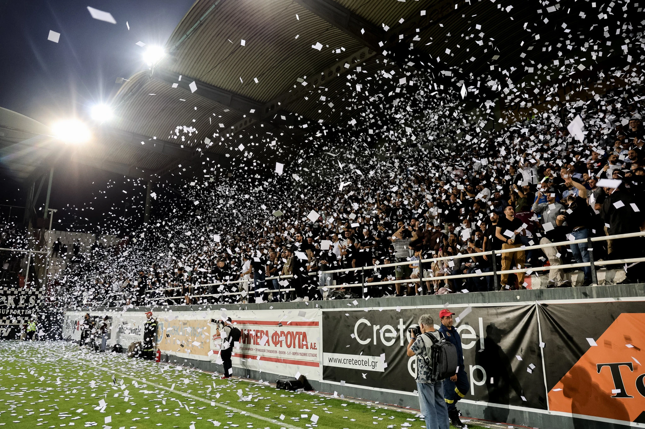 Οπαδοί του ΟΦΗ / Πηγή: Eurokinissi