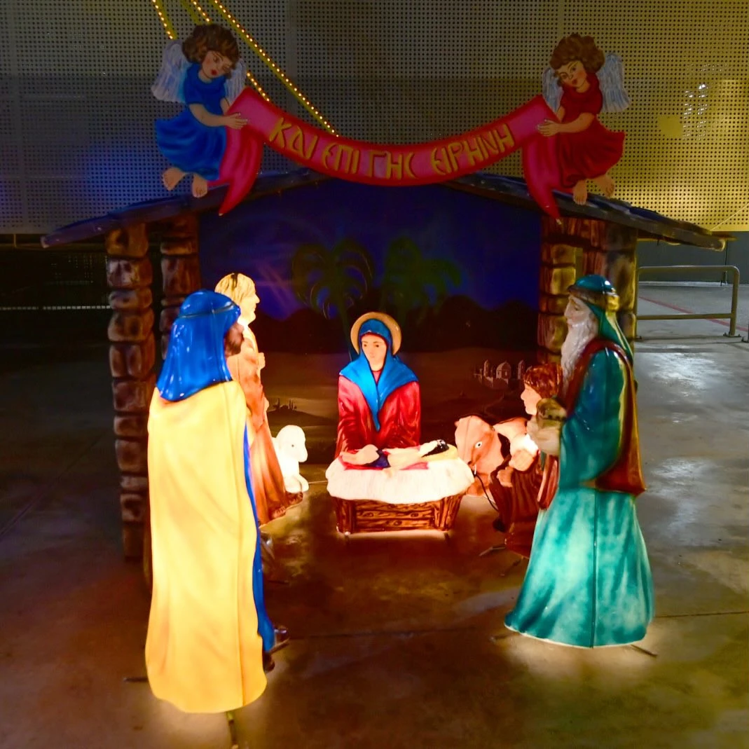 Το Χριστουγεννιάτικο «Γ. Καραϊσκάκης»&nbsp;/ Πηγή: Olympiacos FC