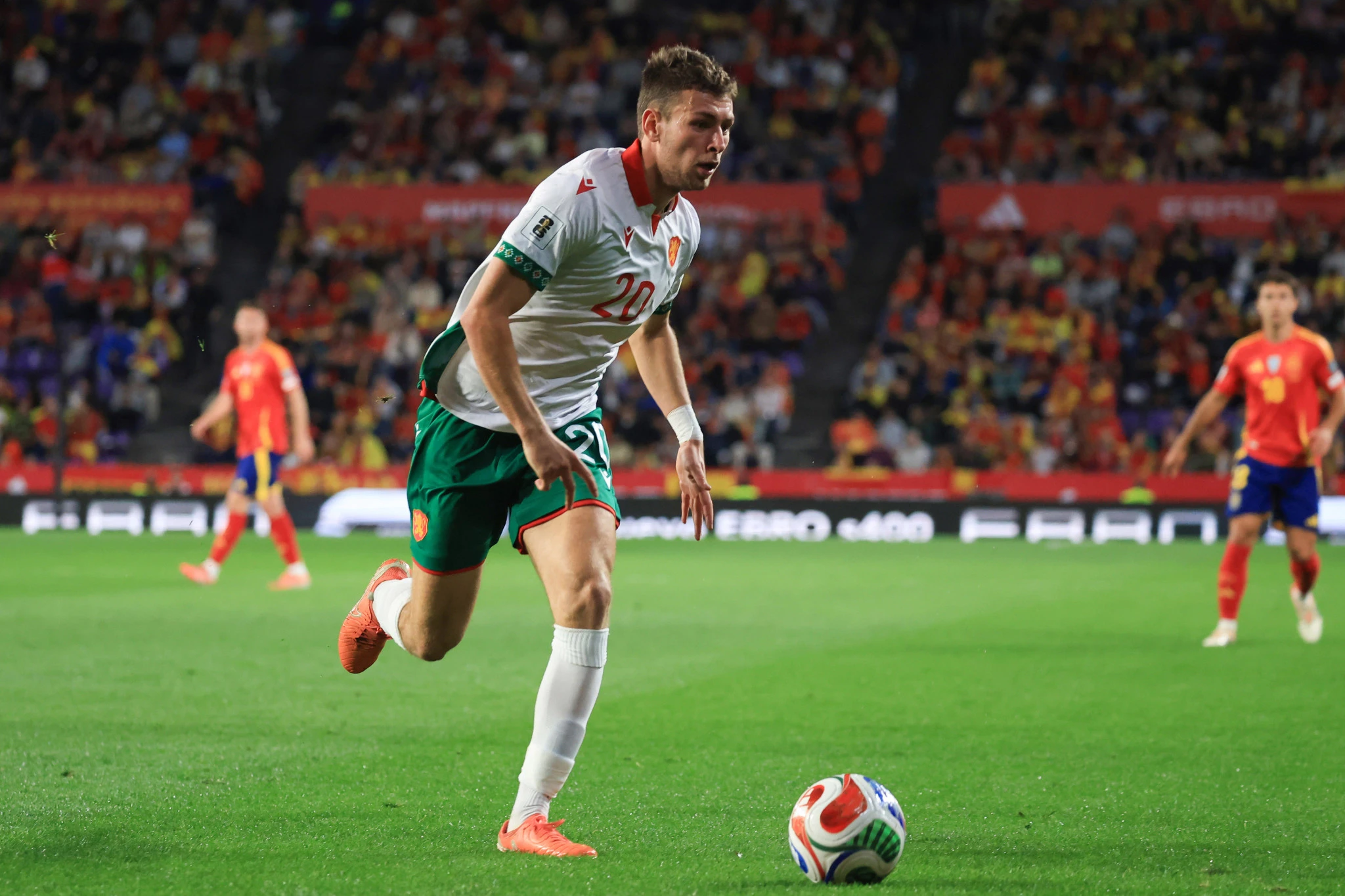 Ο Μαρτίν Γκεοργίεφ με την φανέλα της Εθνικής Βουλγαρίας / Πηγή: Imago