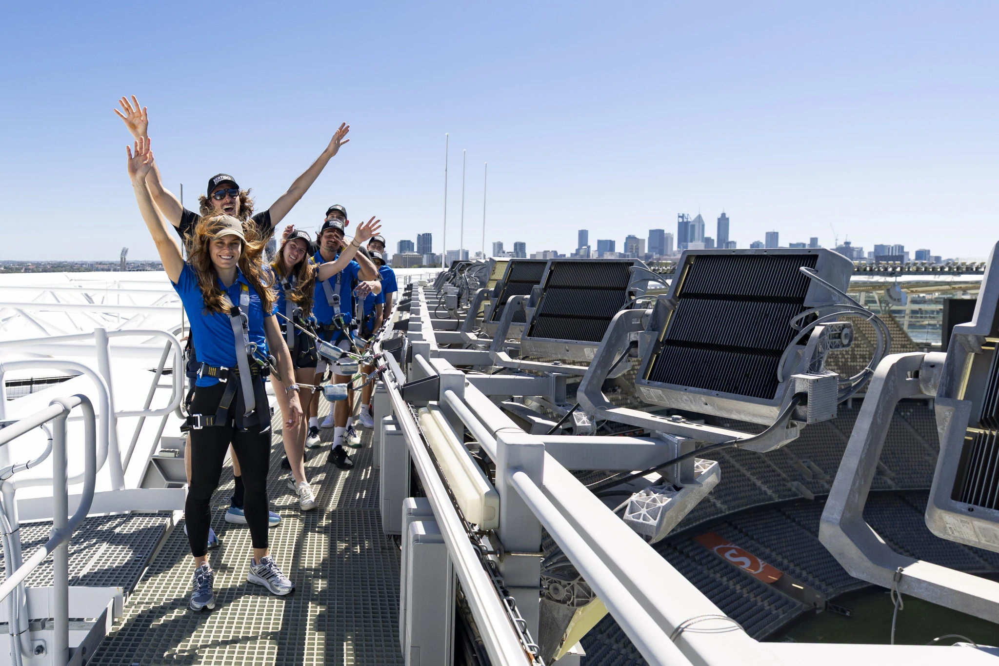 H Team Greece στο Ozone Walk / Πηγή: Tennis Australia and Getty Images