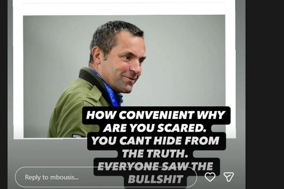 Η ανάρτηση του Μιχάλη Μπούση για τον Στεφάν Λανουά / Screenshot