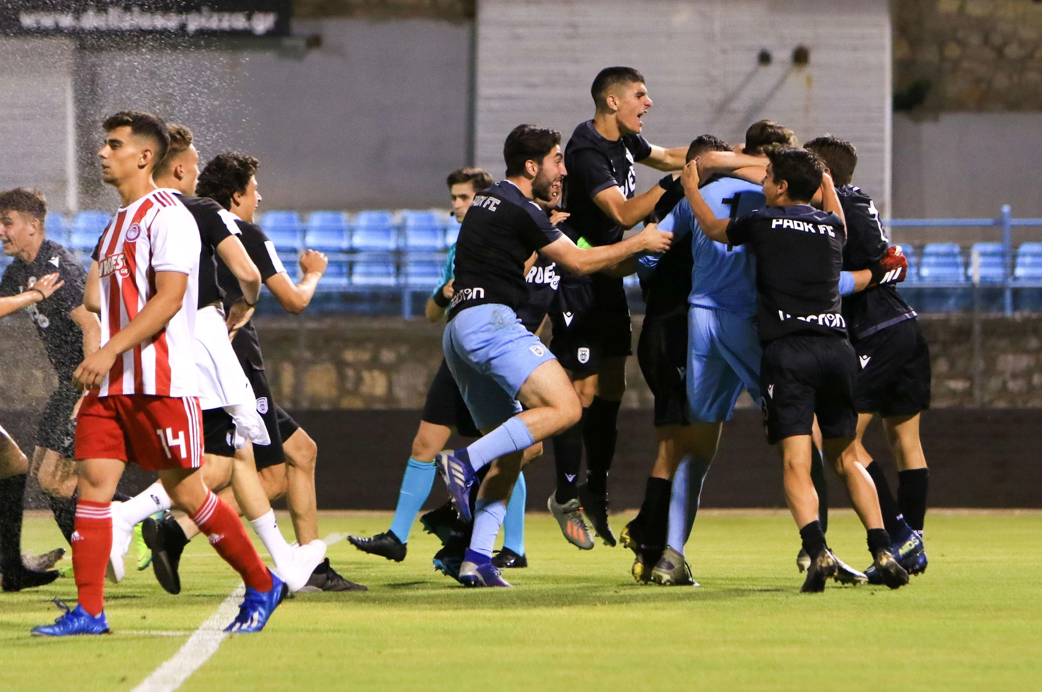 To 2020 όταν ο ΠΑΟΚ αναδείχθηκ  πρωταθλητής στα πέναλτι σε συγκλονιστικό τελικό με Ολυμπιακό / Πηγή: Intime