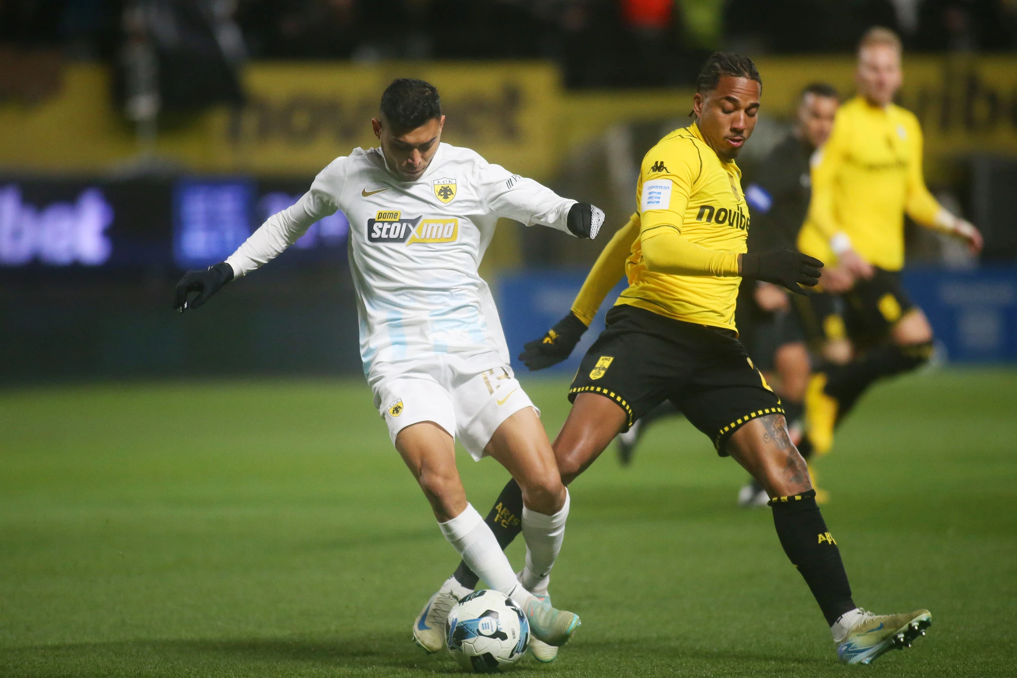 Φάση από το Άρης-ΑΕΚ /Πηγή: Intime