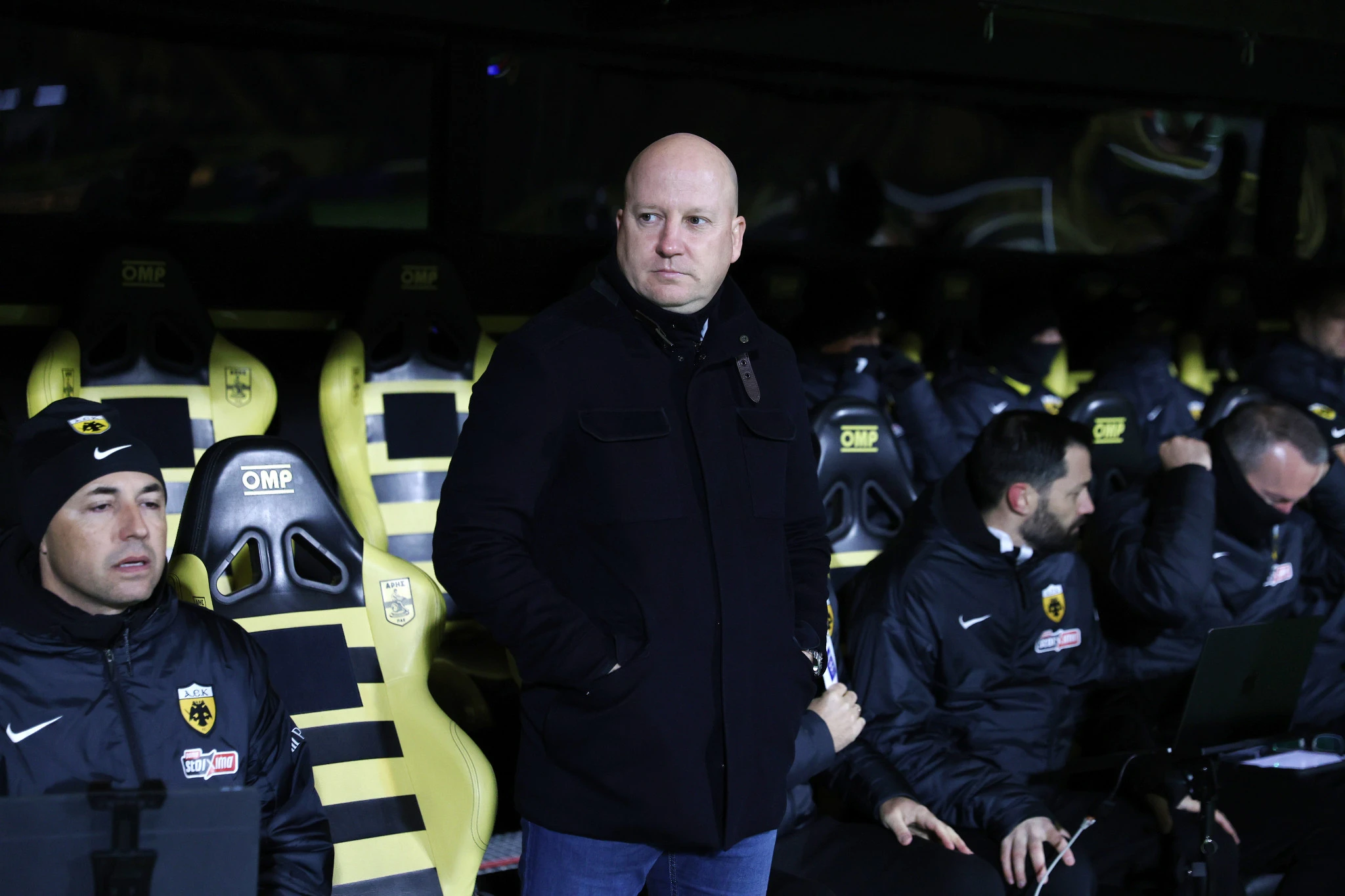 Ο Μάρκο Νίκολιτς στο Άρης-ΑΕΚ / Πηγή: Intime