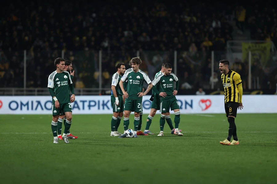 Οι παίκτες του Παναθηναϊκού σε μια εφιαλτική βραδιά στην «OPAP ARENA»