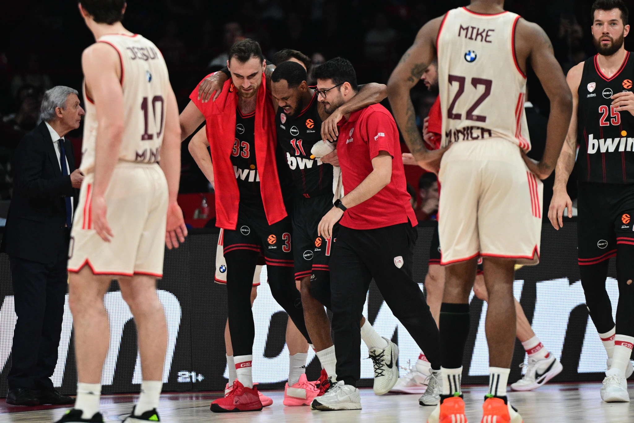 Ο τραυματισμός του Μόντε Μόρις - Πηγή: Eurokinissi