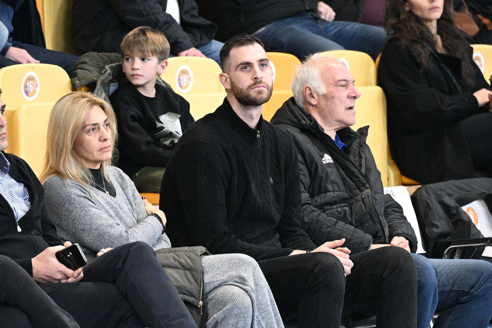 Ο Γιώργος Παπαγιάννης παρακολουθεί αγώνα της Μεγαρίδας, Πηγή: Eurokinissi