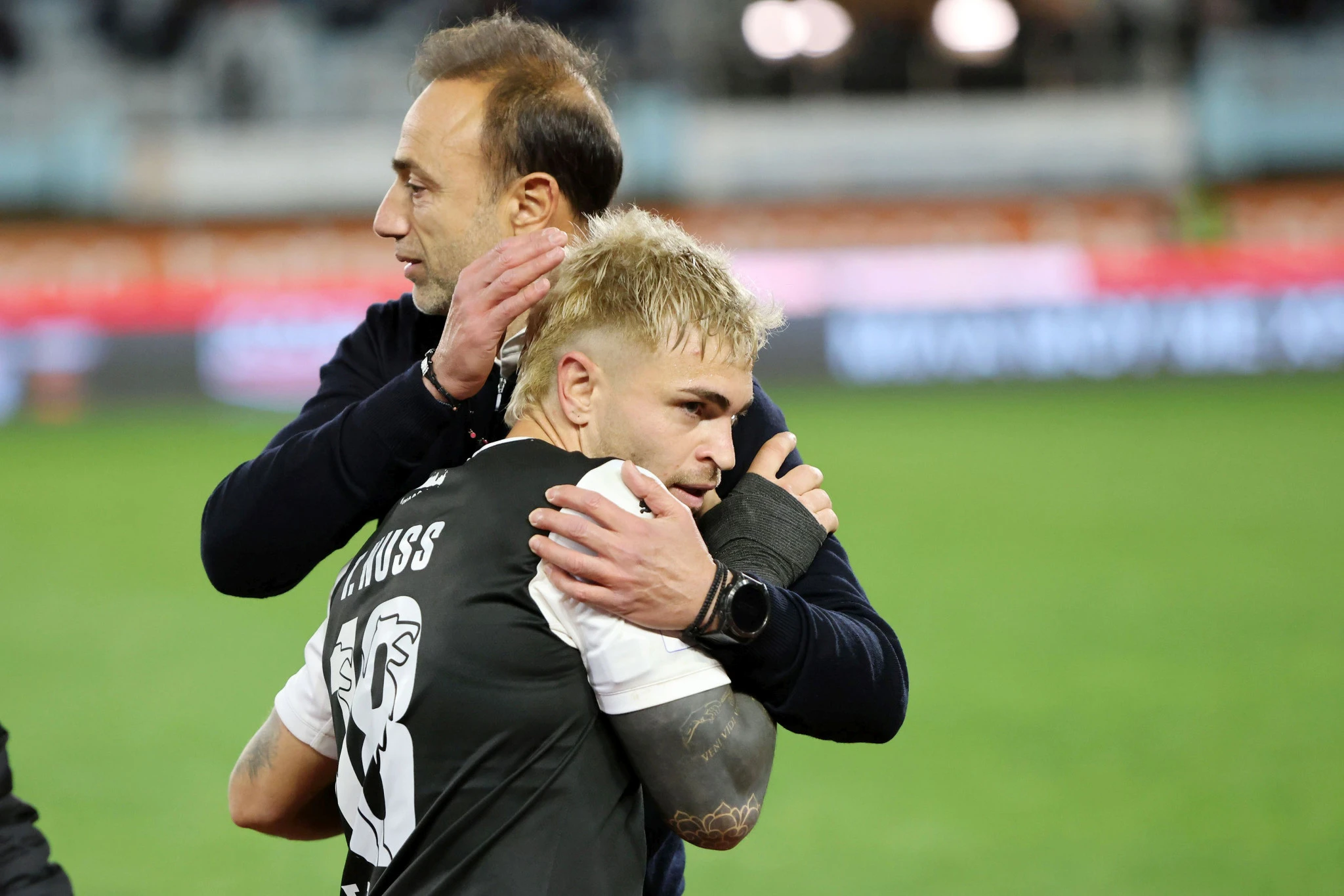 Ο Χρήστος Κόντης με τον Τιάγκο Νους / Πηγή: Intime