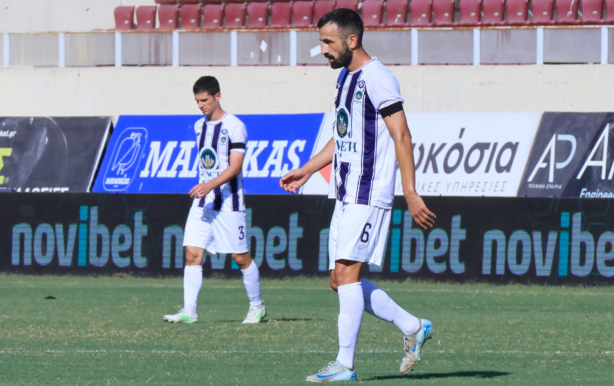 Ο Αντώνης Παπασάββας με τη φανέλα του Ηρακλή / Πηγή: Intime