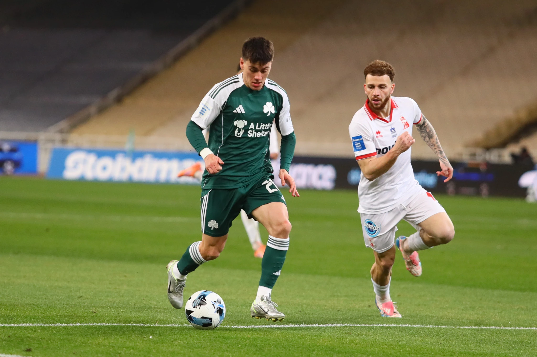 Ο Φακούντο Πελίστρι επέστρεψε στην ενδεκάδα του Παναθηναϊκού μετά από 144 μέρες - ΠΗΓΗ: Eurokinissi