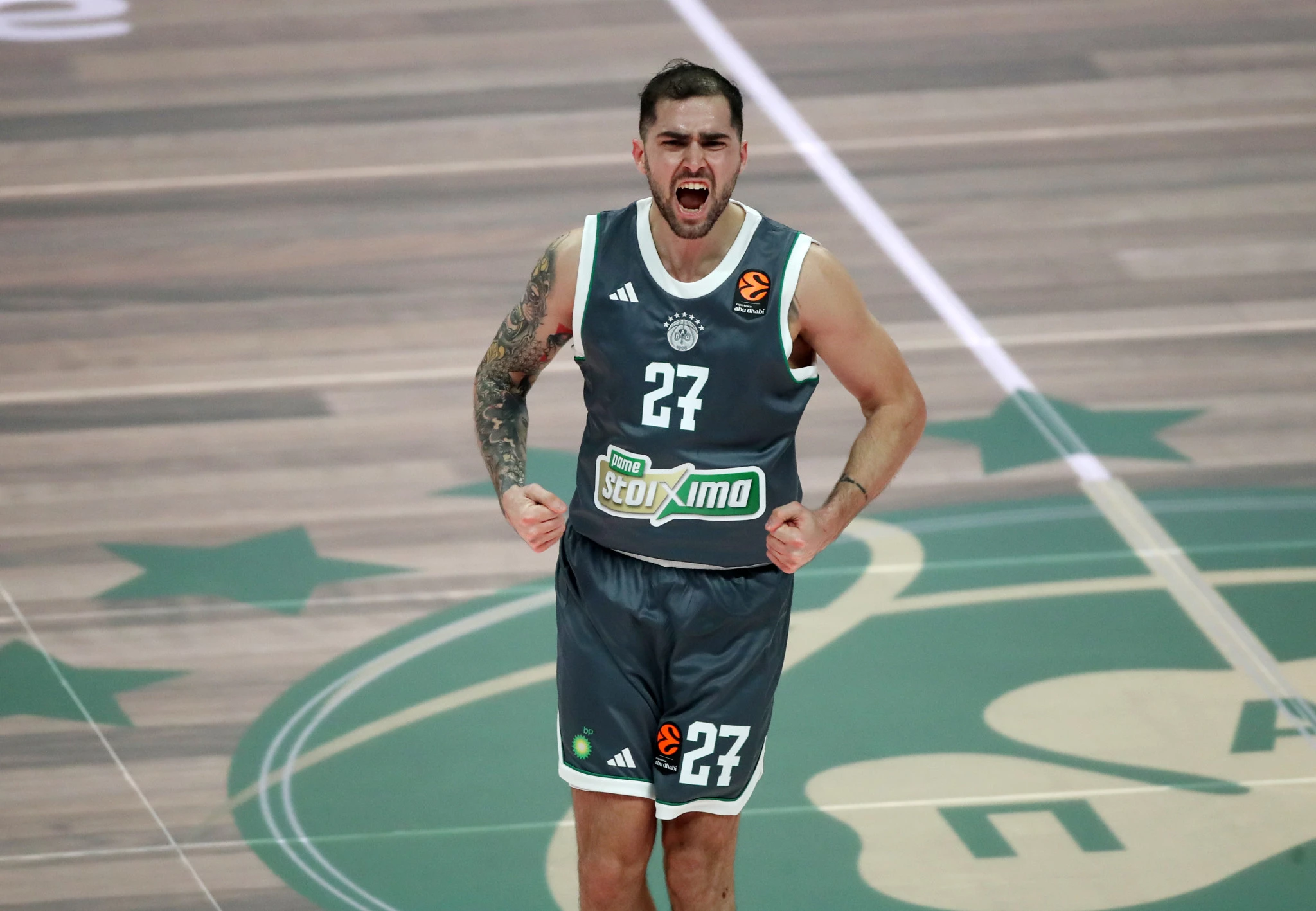 Ο φοβερός και τρομερός Βασίλης Τολιόπουλος του Παναθηναϊκού / Πηγή: ΙΝΤΙΜΕ