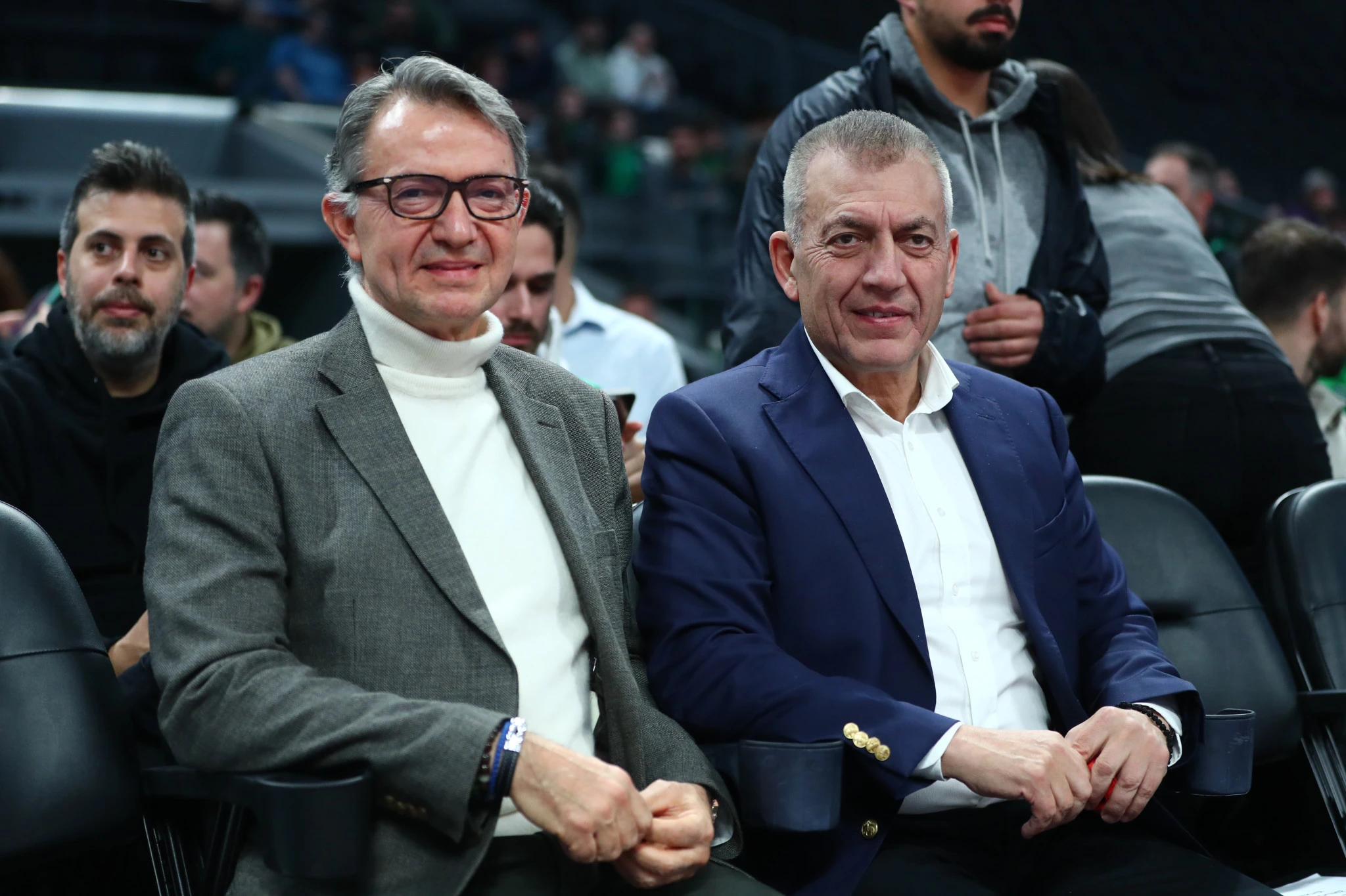 Ο Γιάννης Βρούτσης στο T-Center / INTIME