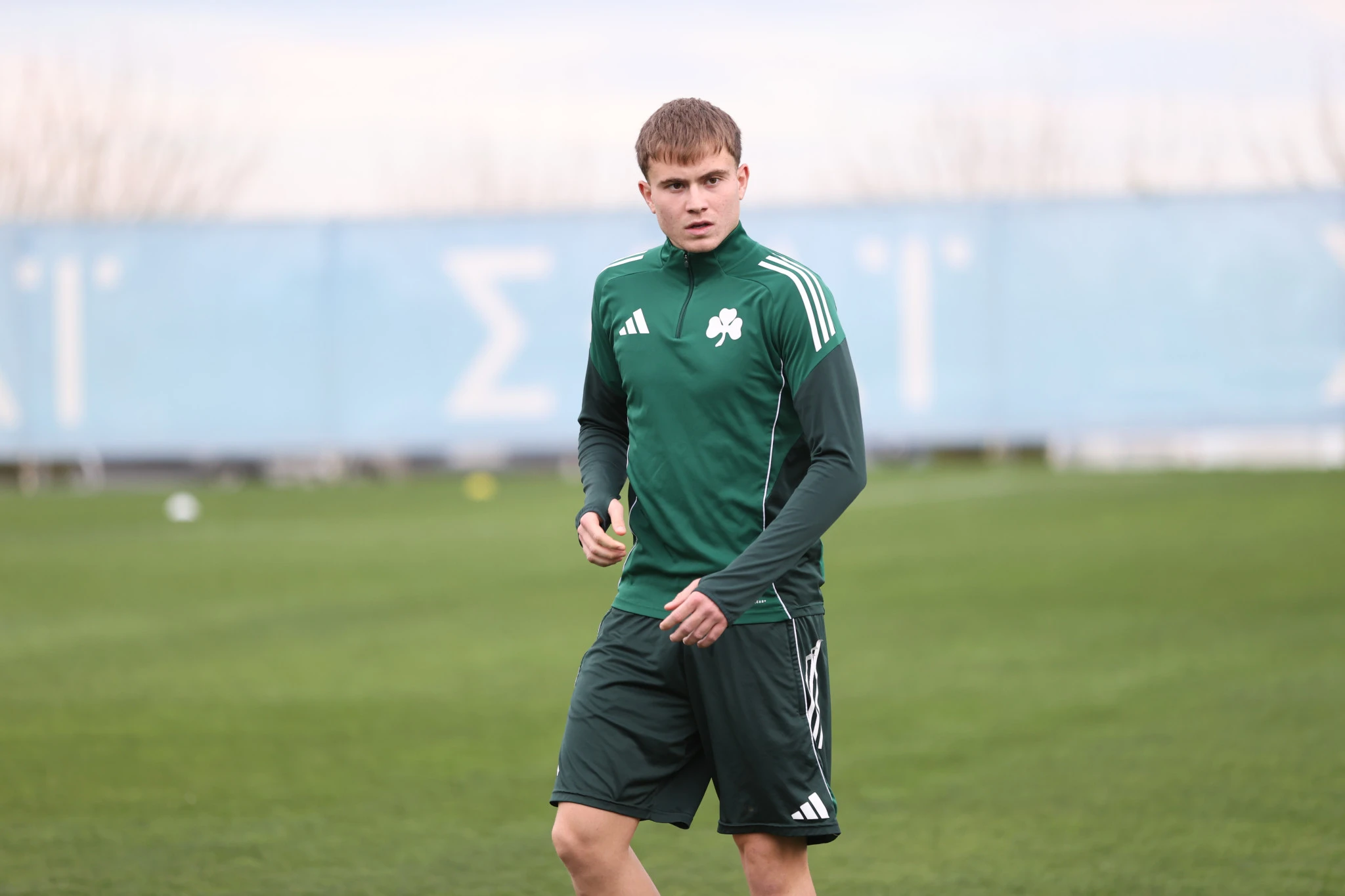 Ο Νεκτάριος Καλοσκάμης με τη φανέλα του Παναθηναϊκού / Πηγή: InTime